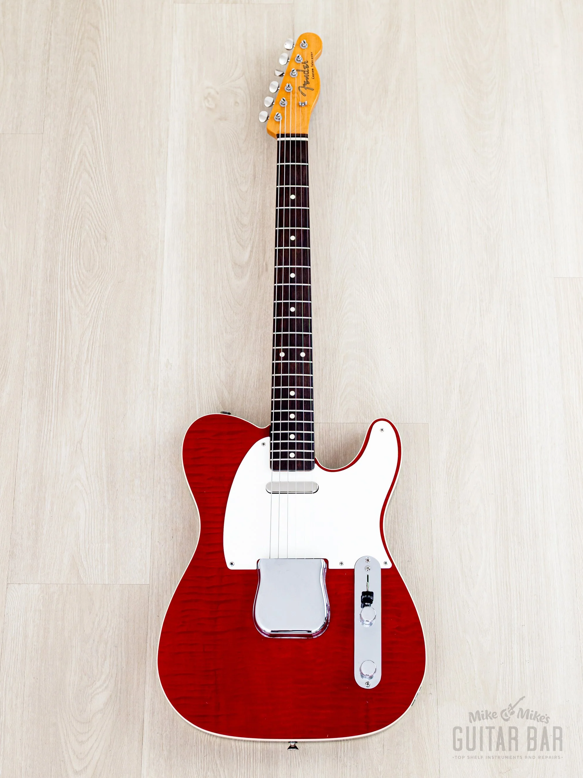 2000 Fender Designer Edition”American Vintage ‘62 Telecaster Custom Flame Maple w/ Lindy Fralin, Case - Image 2