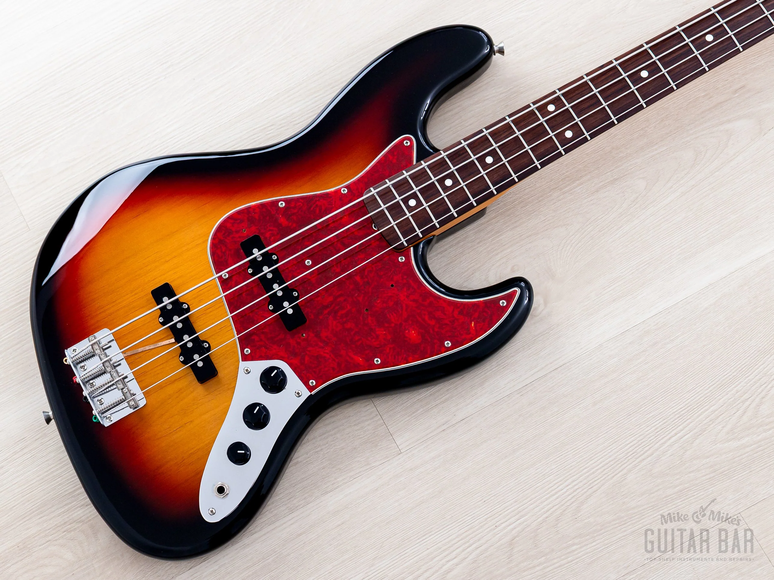 2000 Fender Jazz Bass ‘62 Vintage Reissue JB62-75US Sunburst, Near-Mint w/ USA Pickups & Hangtag, Japan CIJ