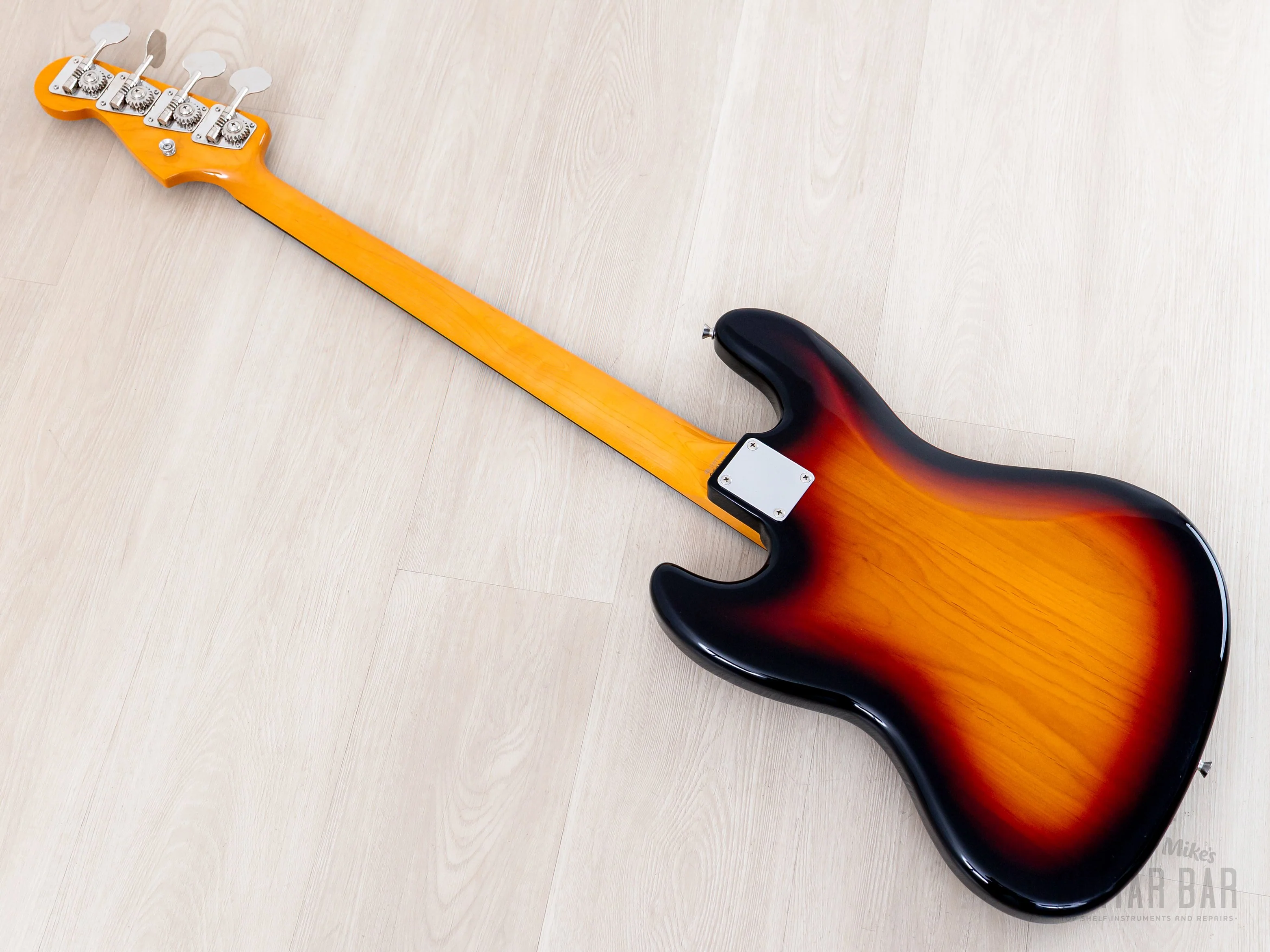 2000 Fender Jazz Bass ‘62 Vintage Reissue JB62-75US Sunburst, Near-Mint w/ USA Pickups & Hangtag, Japan CIJ - Image 12