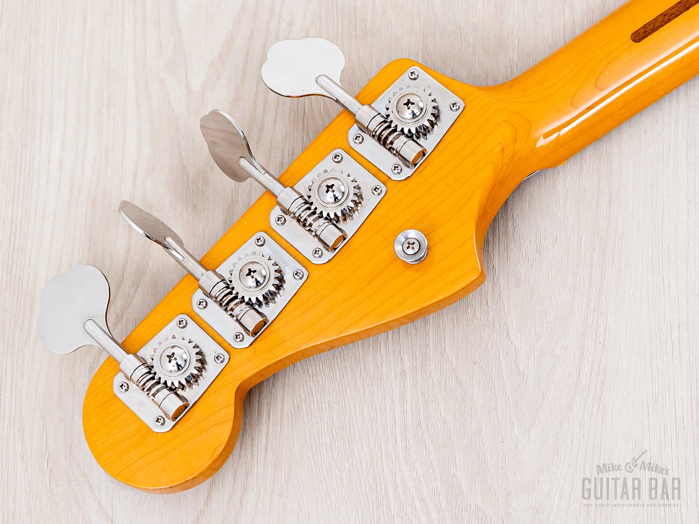 2000 Fender Precision Bass '57 Vintage Reissue PB57-70US Suburst Gold Guard w/ USA Pickup, Japan CIJ - Image 5
