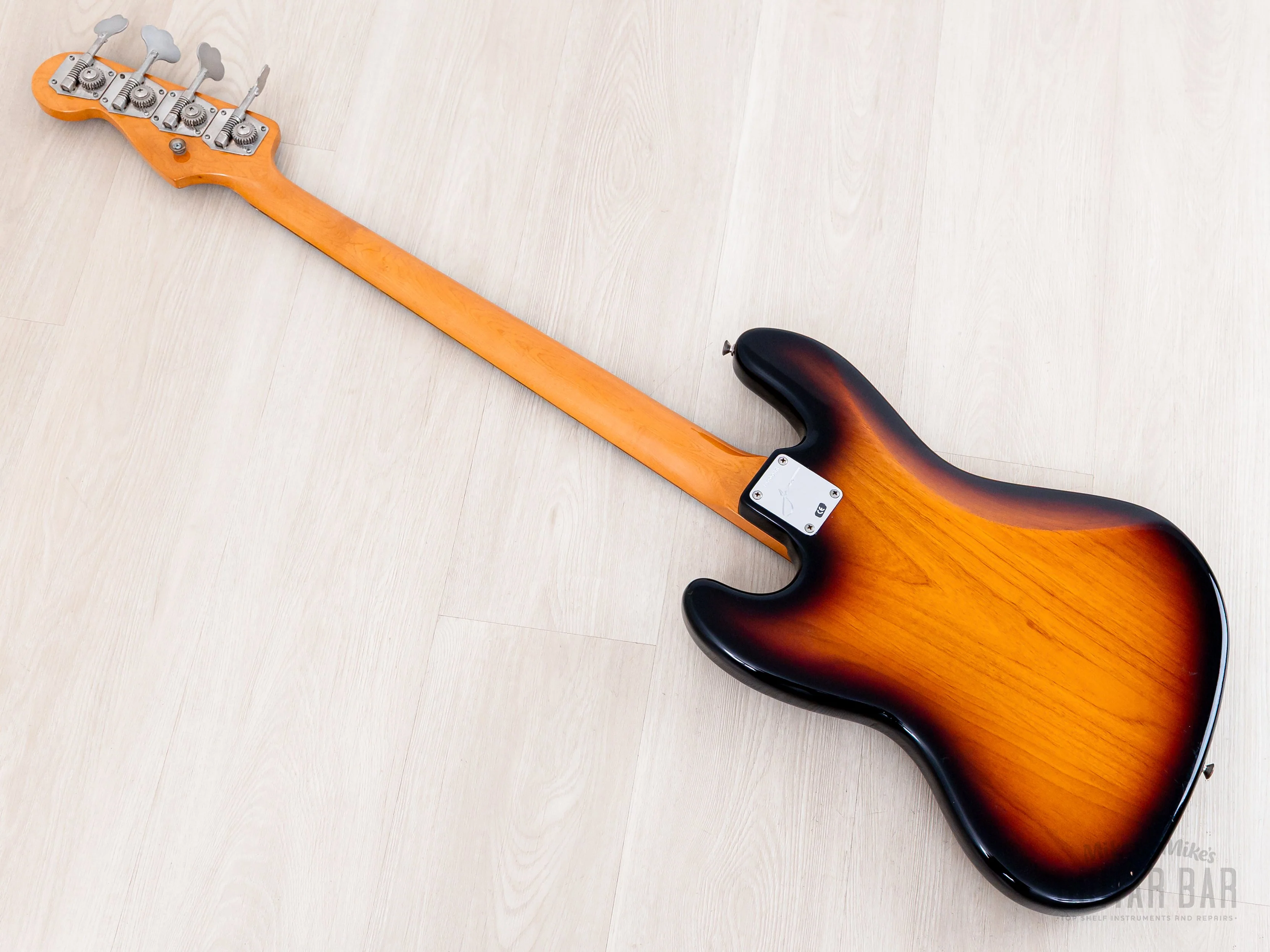 2000 Fender USA Artist Series Jaco Pastorius Fretless Jazz Bass Sunburst w/ Case - Image 13