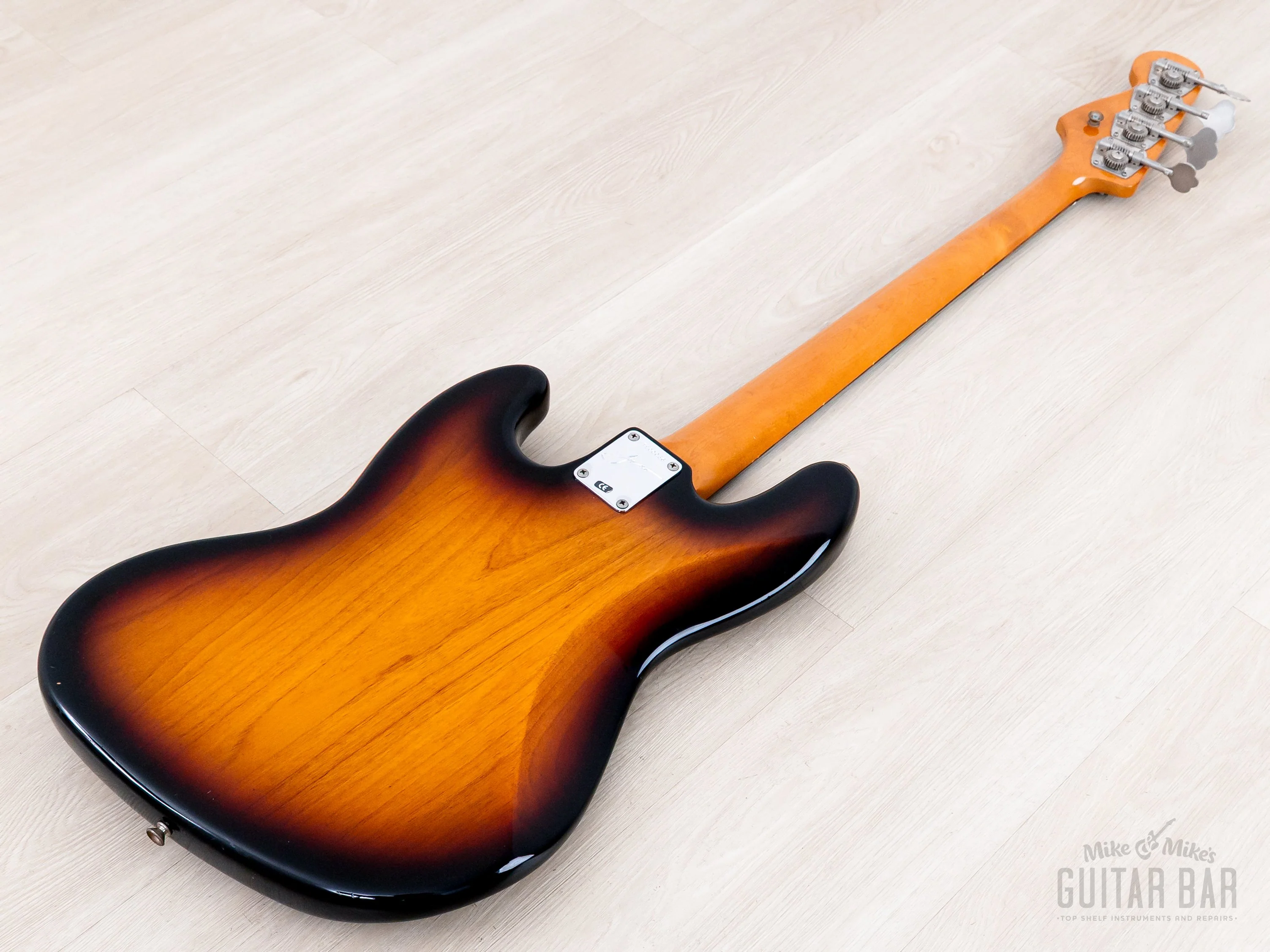 2000 Fender USA Artist Series Jaco Pastorius Fretless Jazz Bass Sunburst w/ Case - Image 14