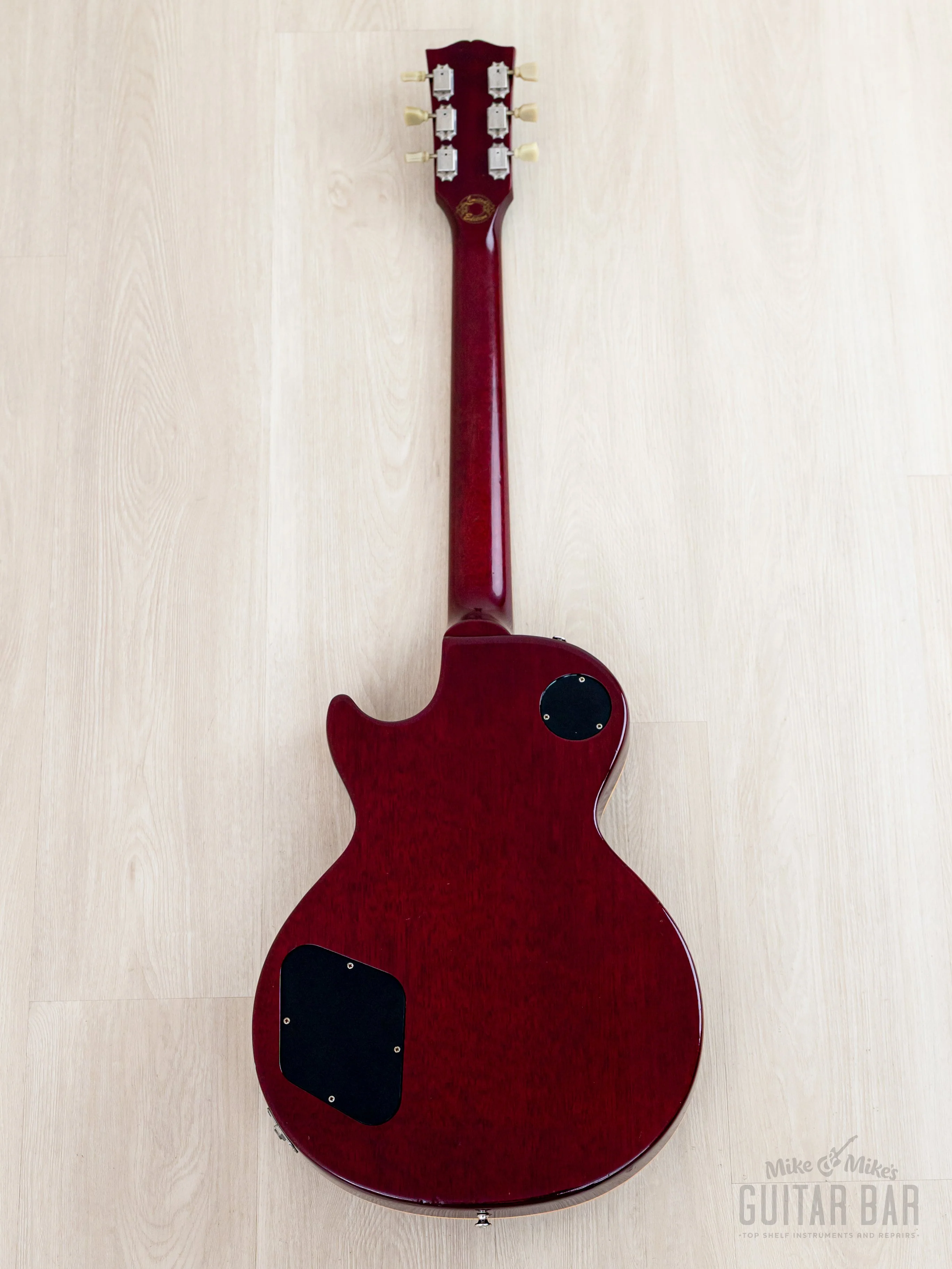 2000 Gibson Les Paul Deluxe 30th Anniversary Limited Edition Figured Top Wine Red w/ Case - Image 3
