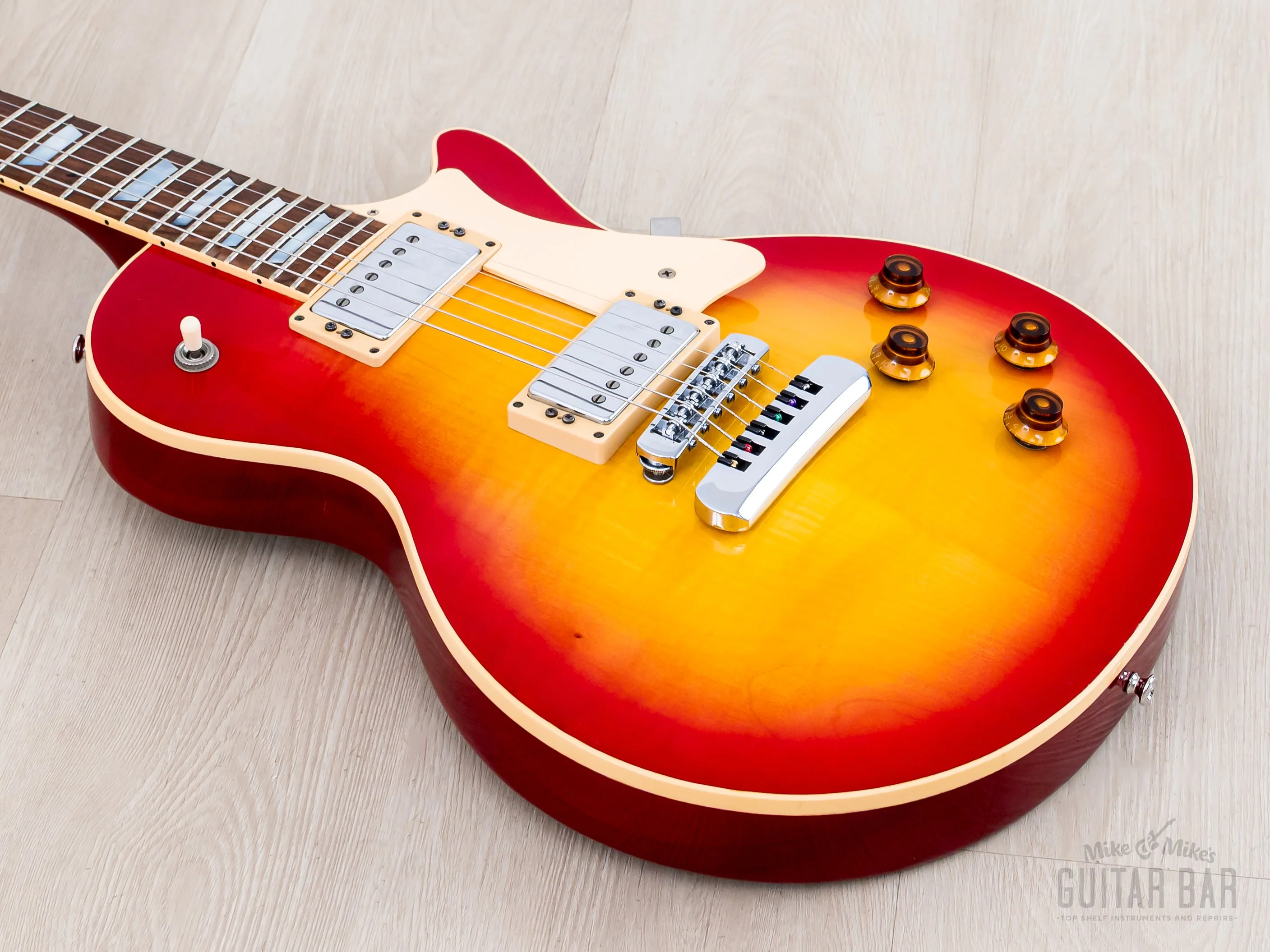 2000 Heritage H-150 Electric Guitar Antique Cherry Burst w/ Case - Image 10