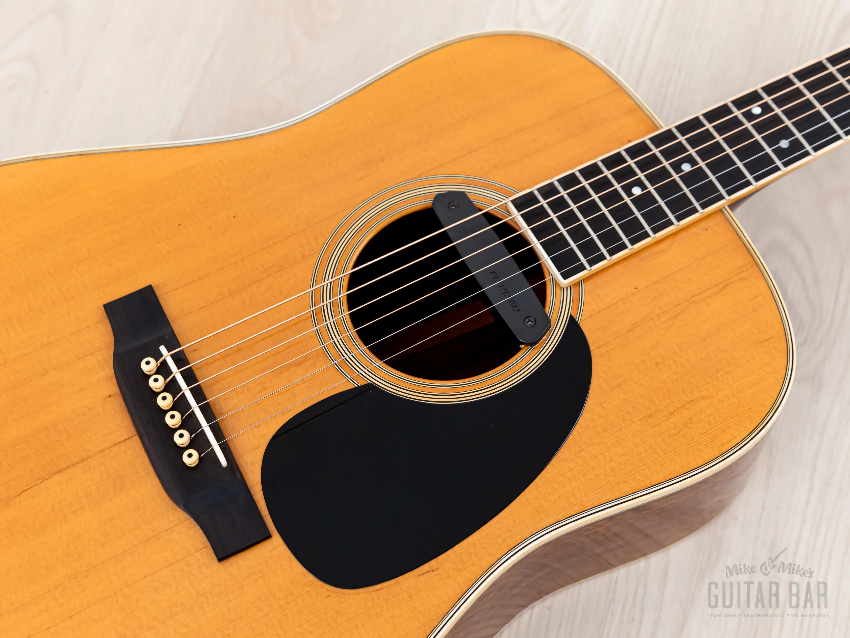 2000 Martin Standard Series D-35 Custom Dreadnought Acoustic Guitar w/ Fishman & Active Preamp, Case - Image 18
