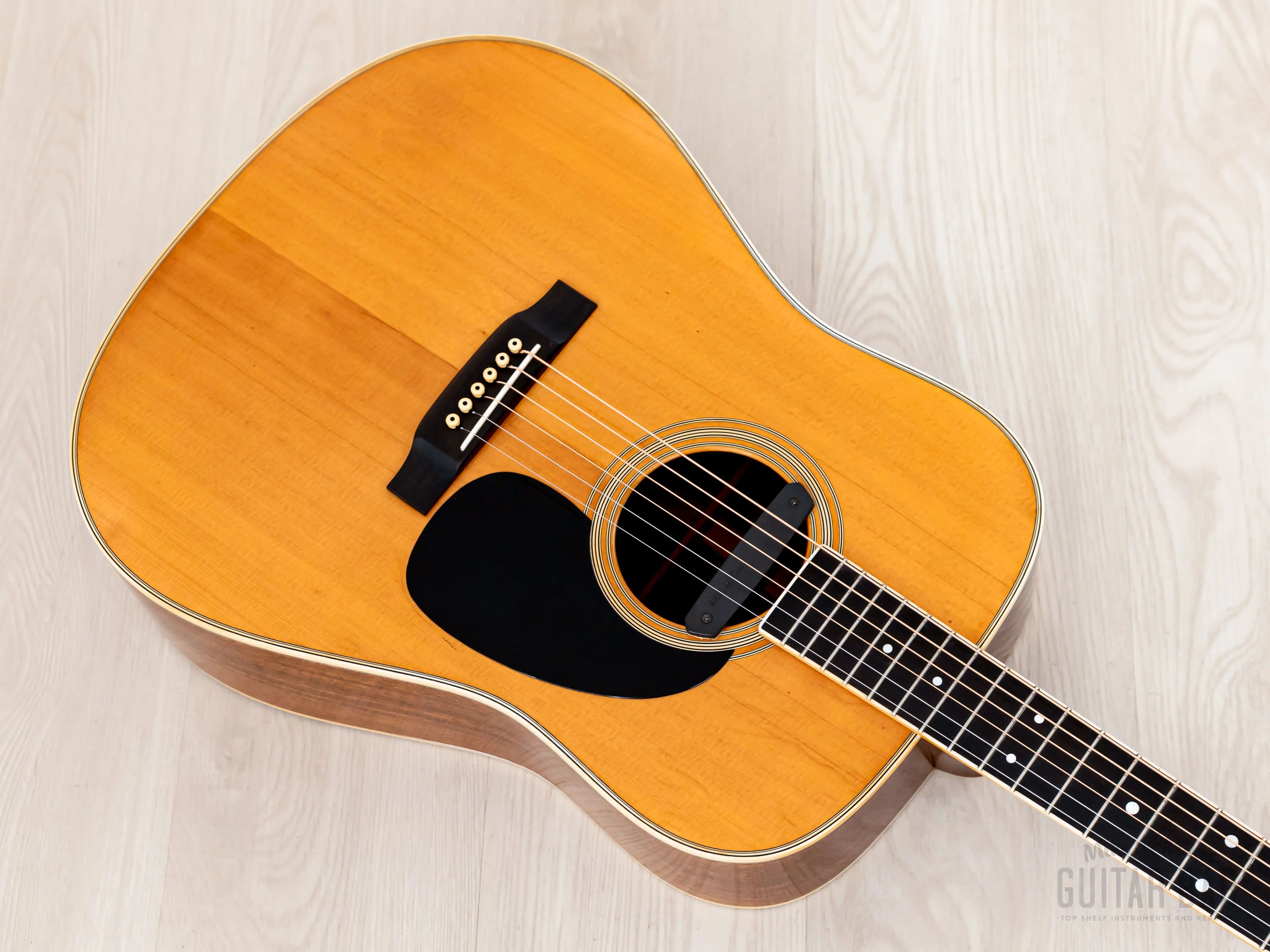 2000 Martin Standard Series D-35 Custom Dreadnought Acoustic Guitar w/ Fishman & Active Preamp, Case - Image 22