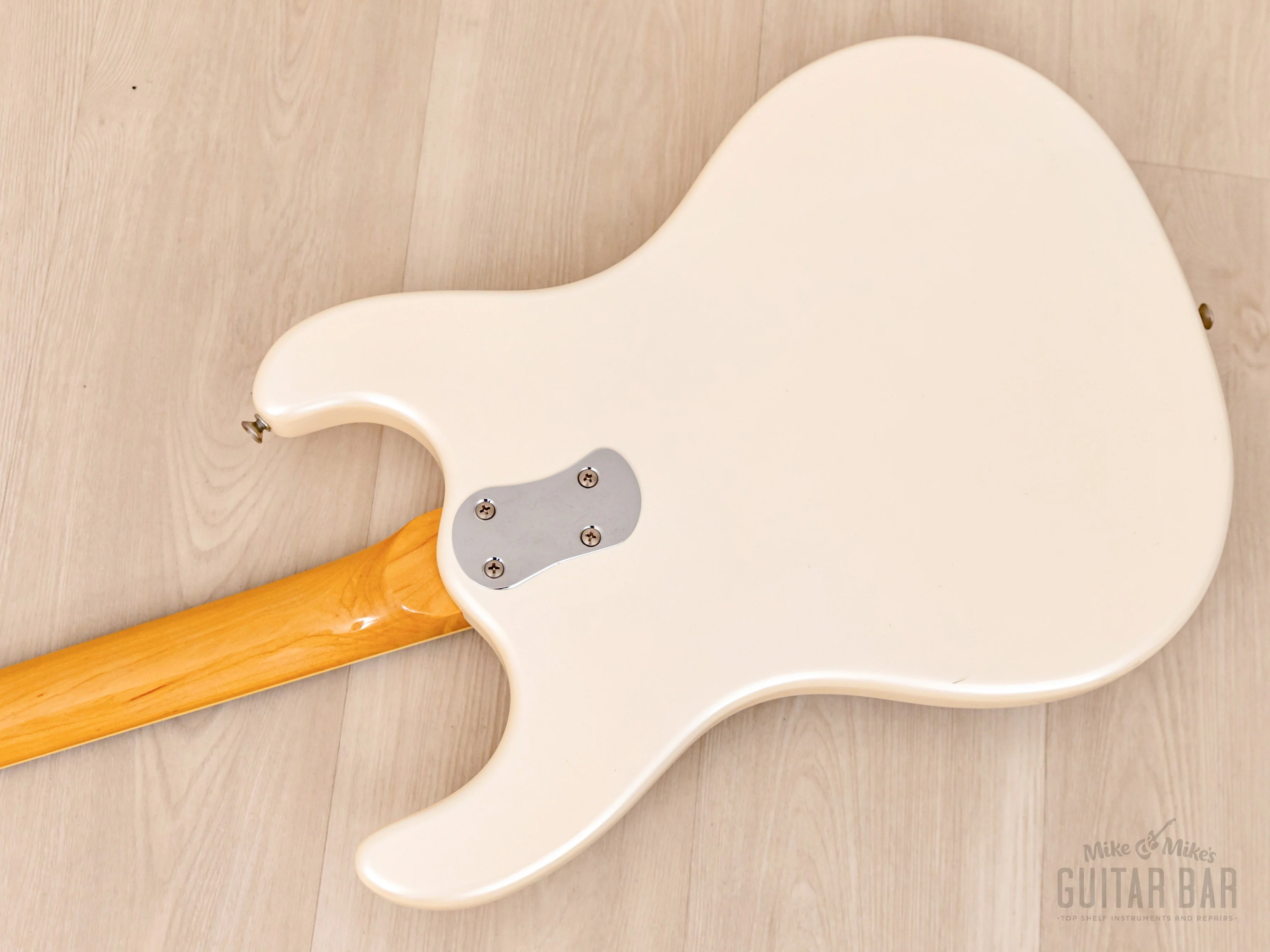 2000s Mosrite Ranger Ventures Model-Style Guitar, Pearl White w/ Vibramute, Fillmore Japan - Image 14
