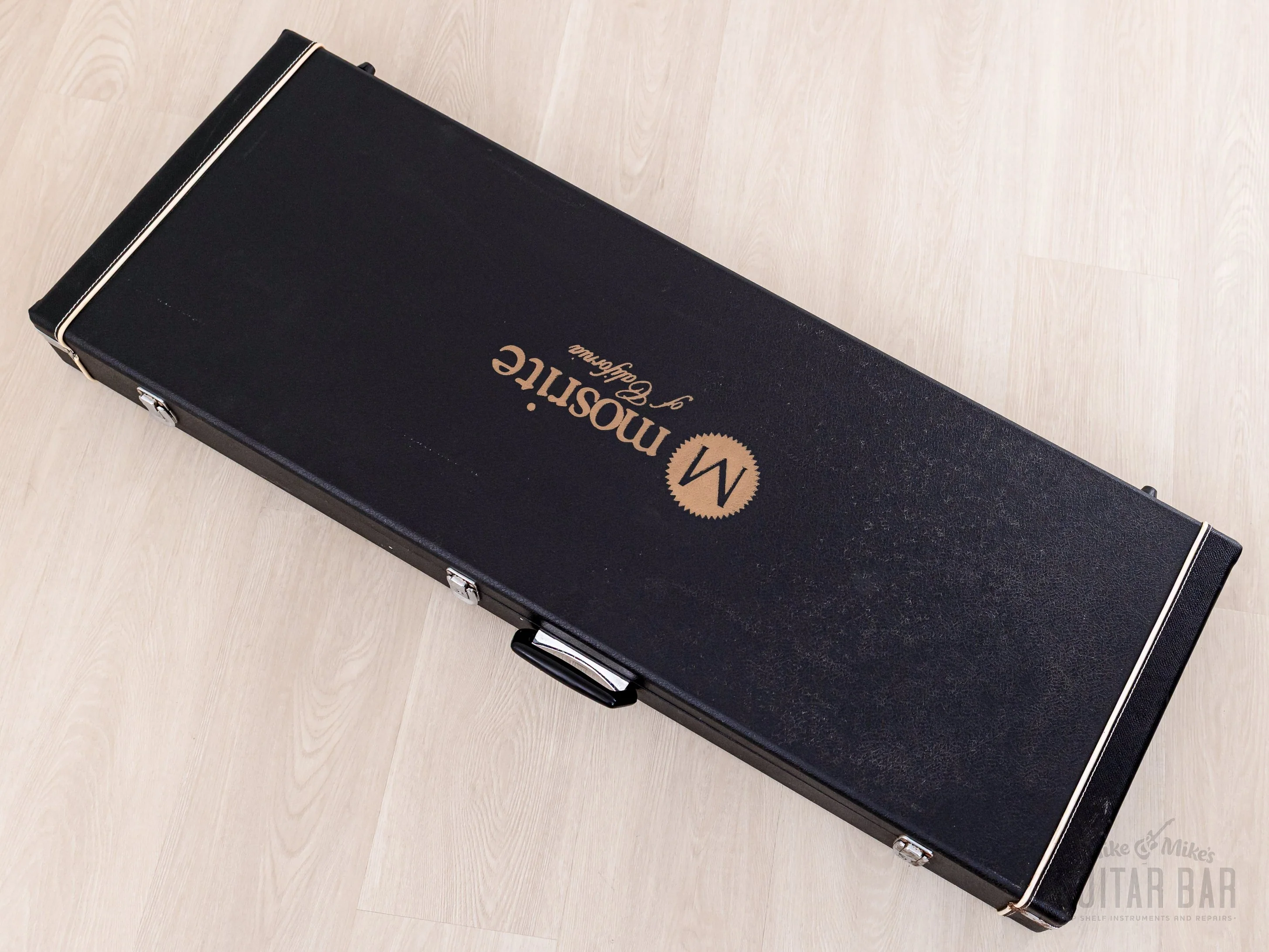 2000s Mosrite Ventures Model Super Custom 65 Gold w/ Gold Hardware, Vibramute & Case, Kurokumo - Image 20