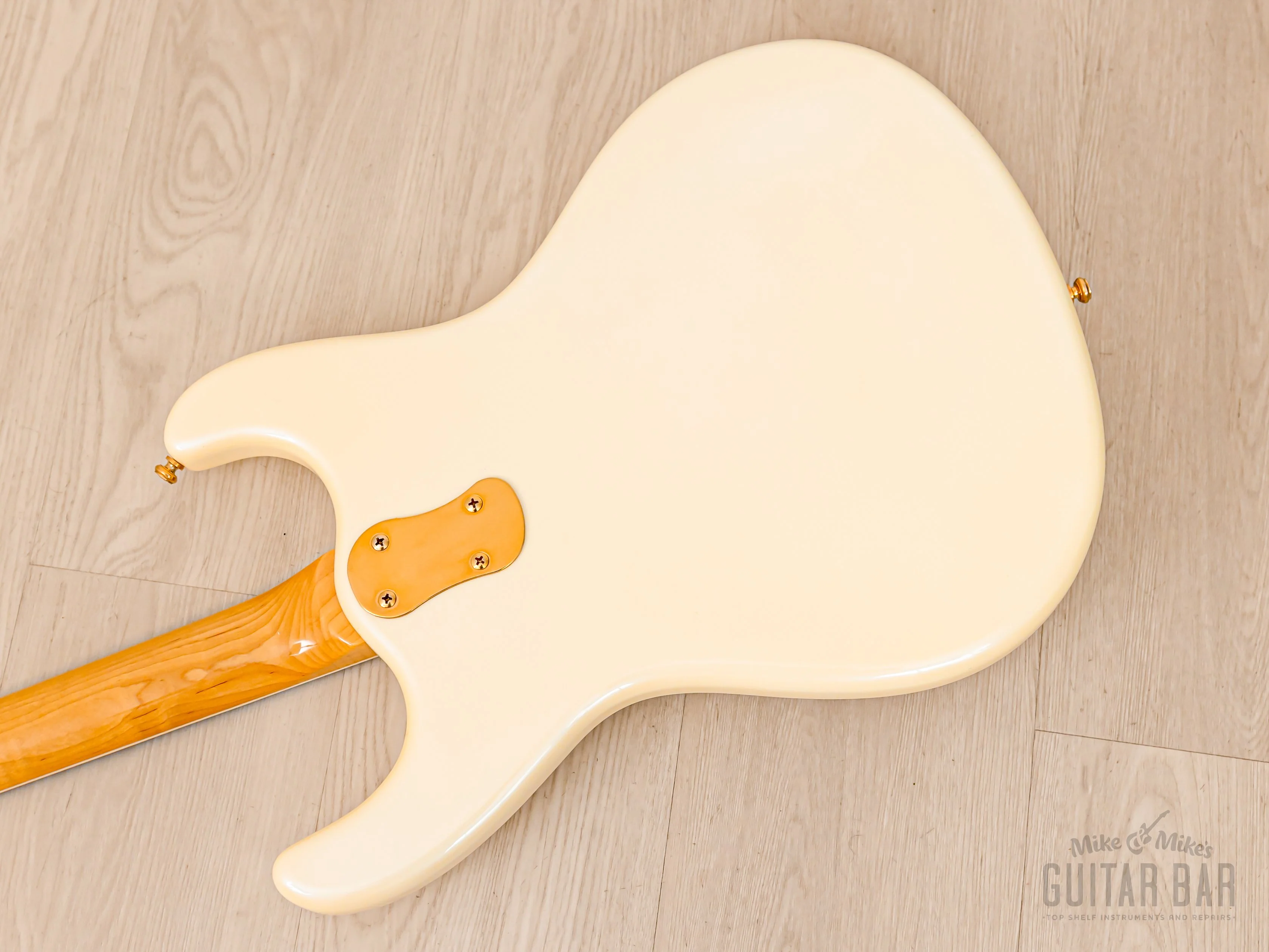 2000s Mosrite Ventures Model Super Custom '65 Pearl White w/ Gold Hardware, Vibramute & Case, Japan Kurokumo - Image 15