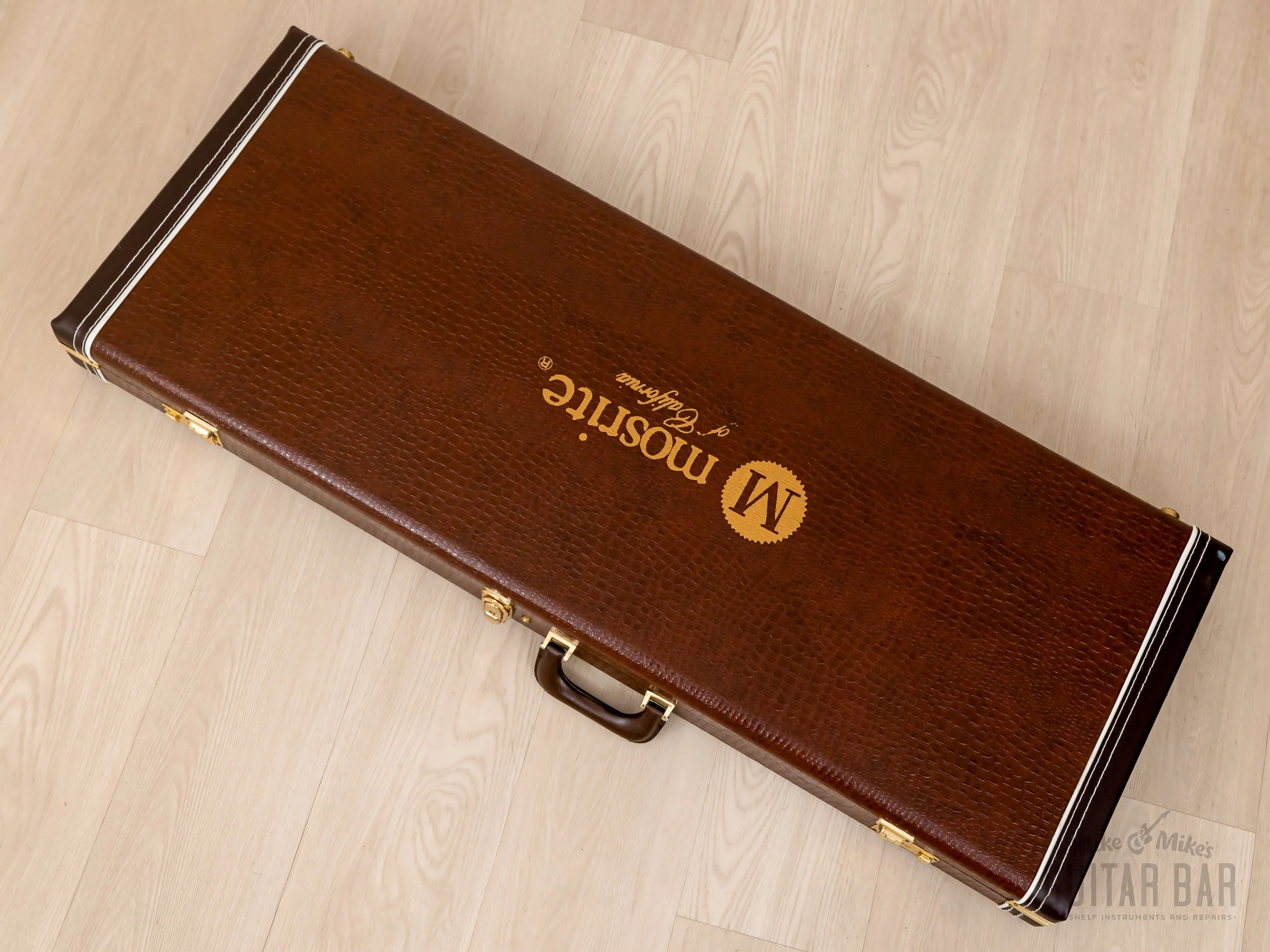 2000s Mosrite Ventures Model Super Custom '65 Pearl White w/ Gold Hardware, Vibramute & Case, Japan Kurokumo - Image 18