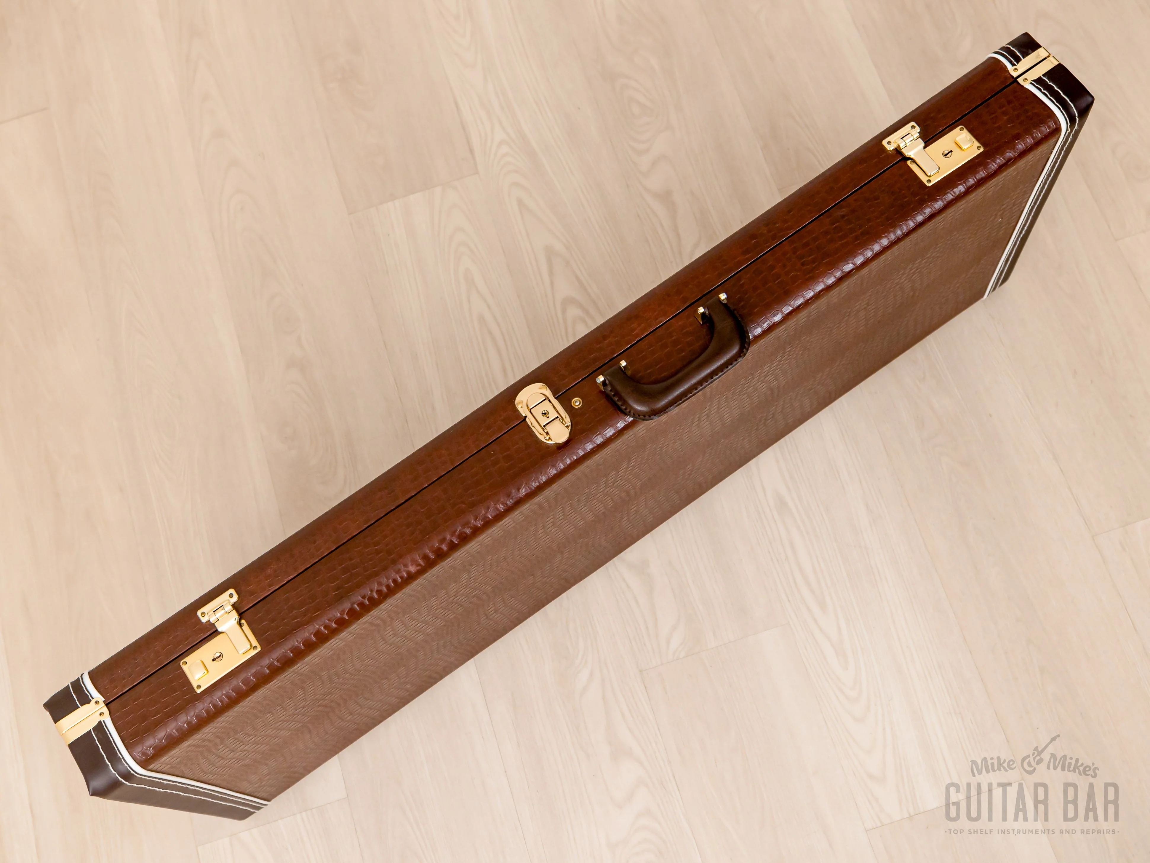 2000s Mosrite Ventures Model Super Custom '65 Pearl White w/ Gold Hardware, Vibramute & Case, Japan Kurokumo - Image 19