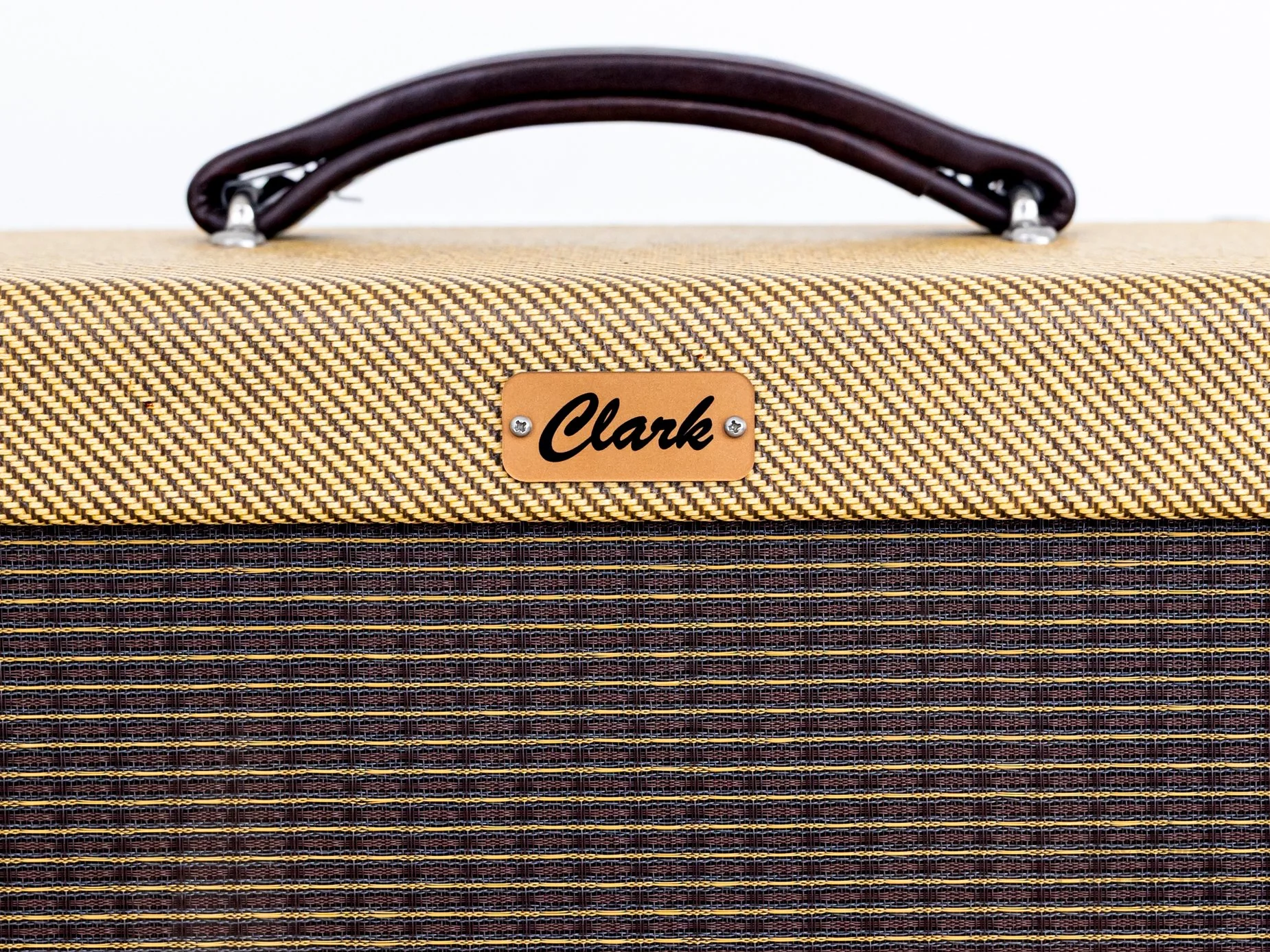 2001 Clark Tyger 3x10 Tweed Bandmaster-Style 5E7 Tube Amp w/ Attenuator & Reverb - Image 3