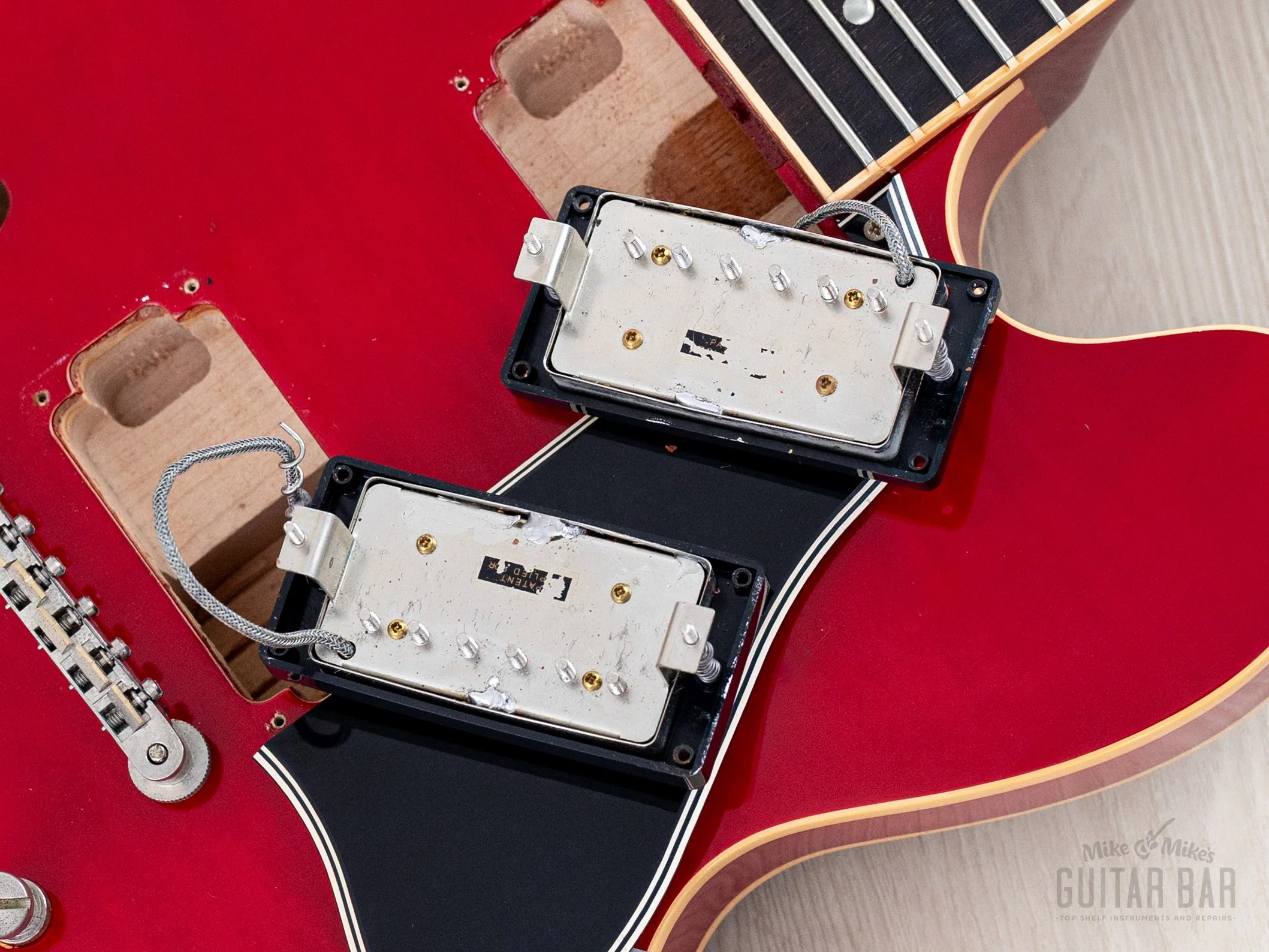 2001 Gibson ES-335 Dot Figured Cherry Semi-Hollow Guitar w/ 57 Classic PAFs, Hangtags & Case - Image 16