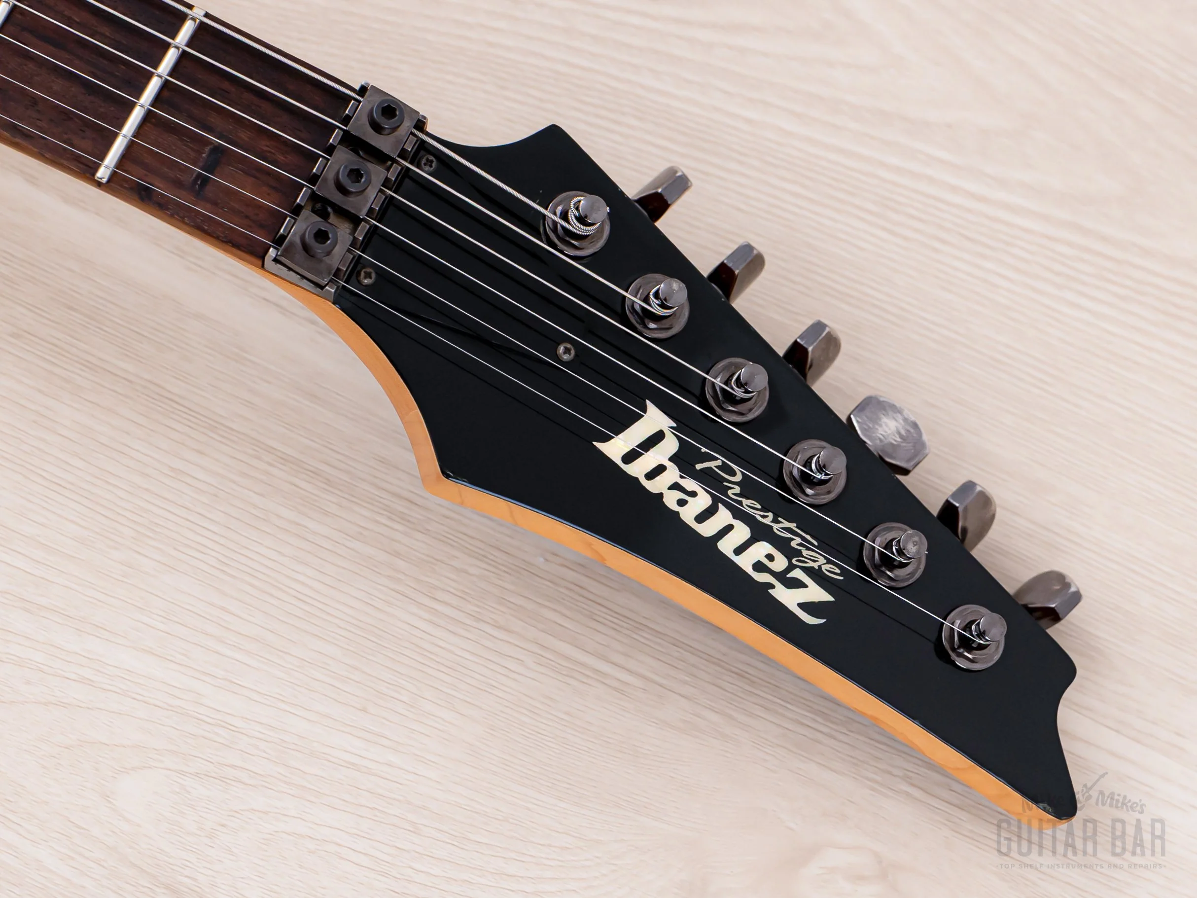 2001 Ibanez Prestige S Series S470 HSH Satin Black w/ Floyd Rose - Image 4
