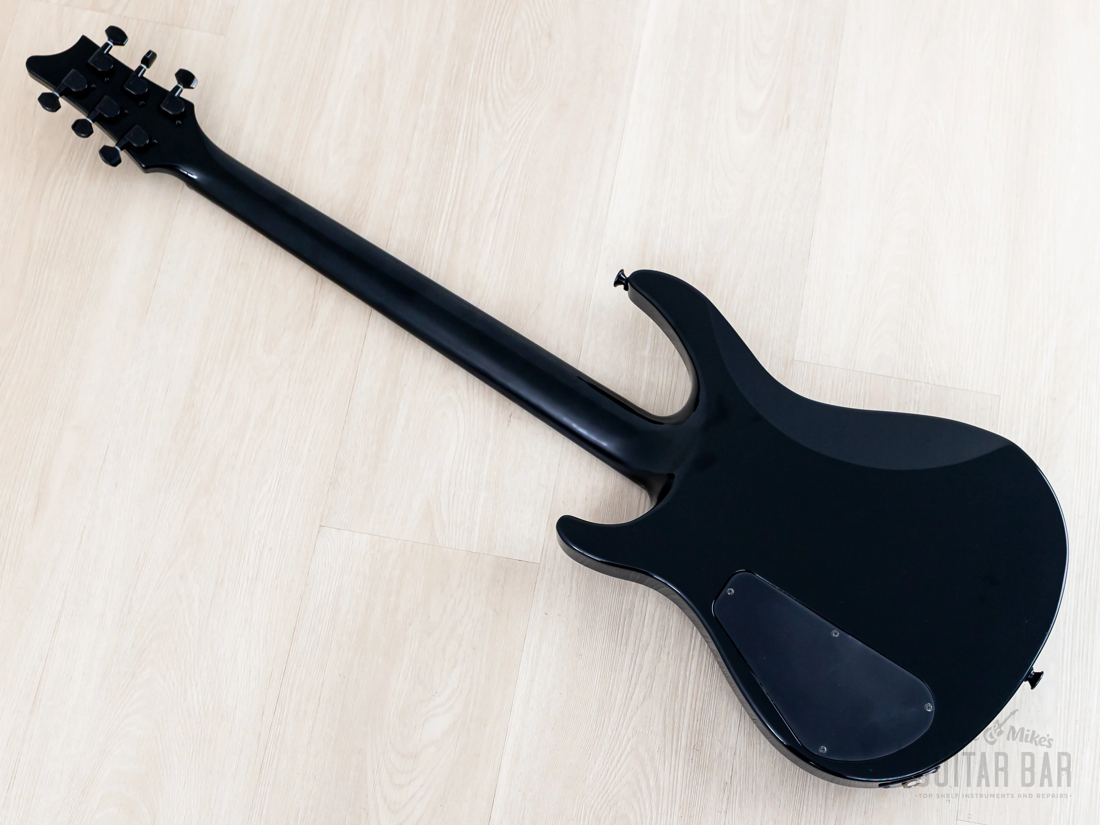 2001 Jackson Stars Soloist Archtop NASL-75S Black, Neck Through w EMG & Hangtags - Image 12