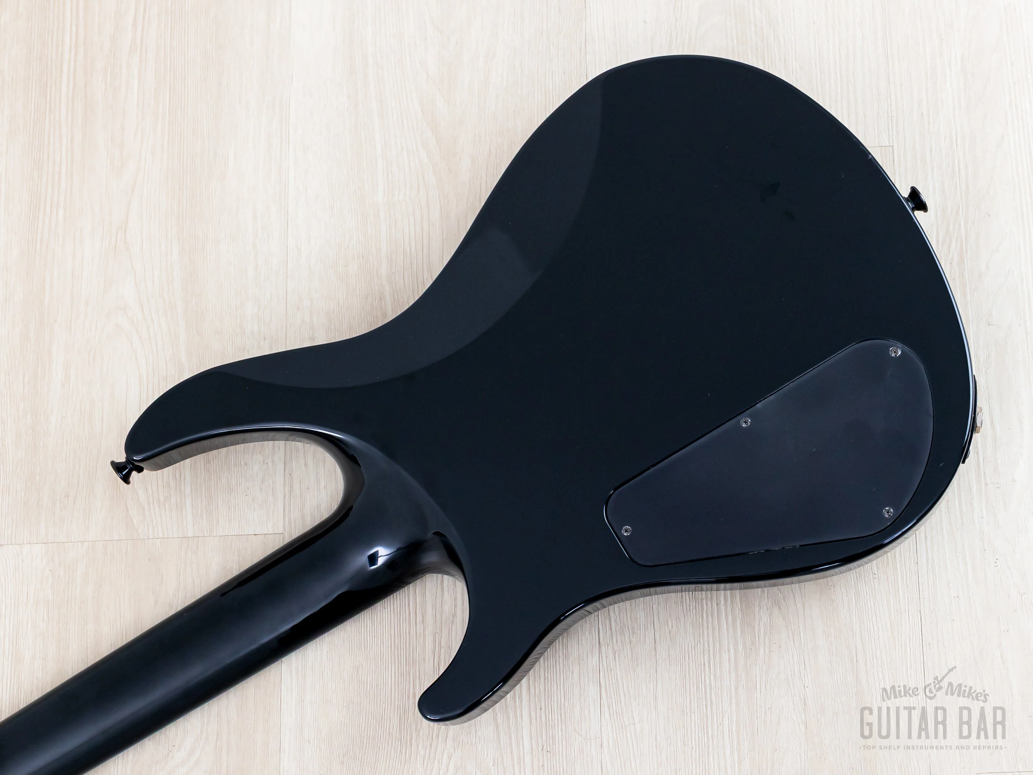 2001 Jackson Stars Soloist Archtop NASL-75S Black, Neck Through w EMG & Hangtags - Image 14