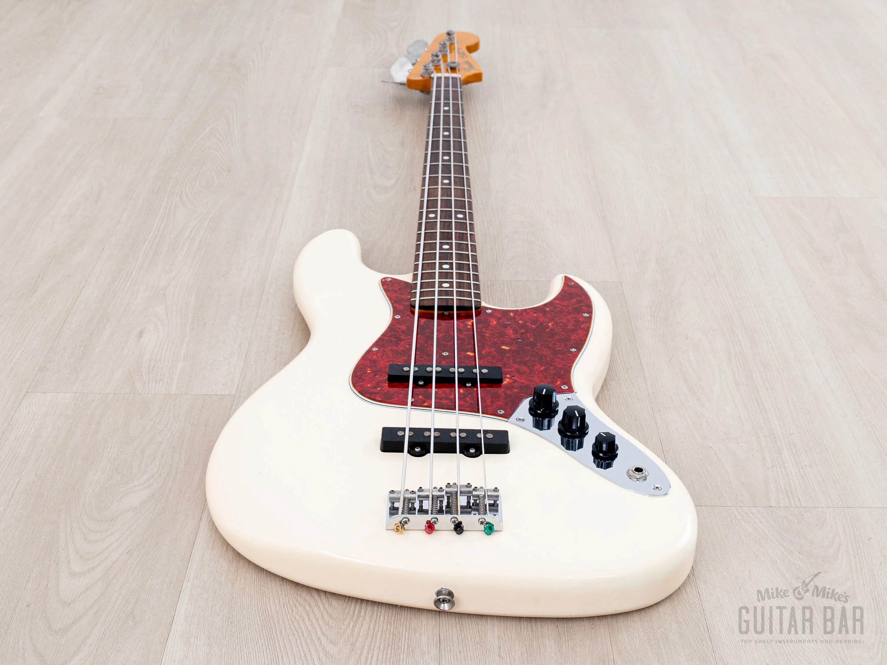 2002 Fender Jazz Bass ‘62 Vintage Reissue JB62-58 Olympic White, Japan CIJ - Image 10