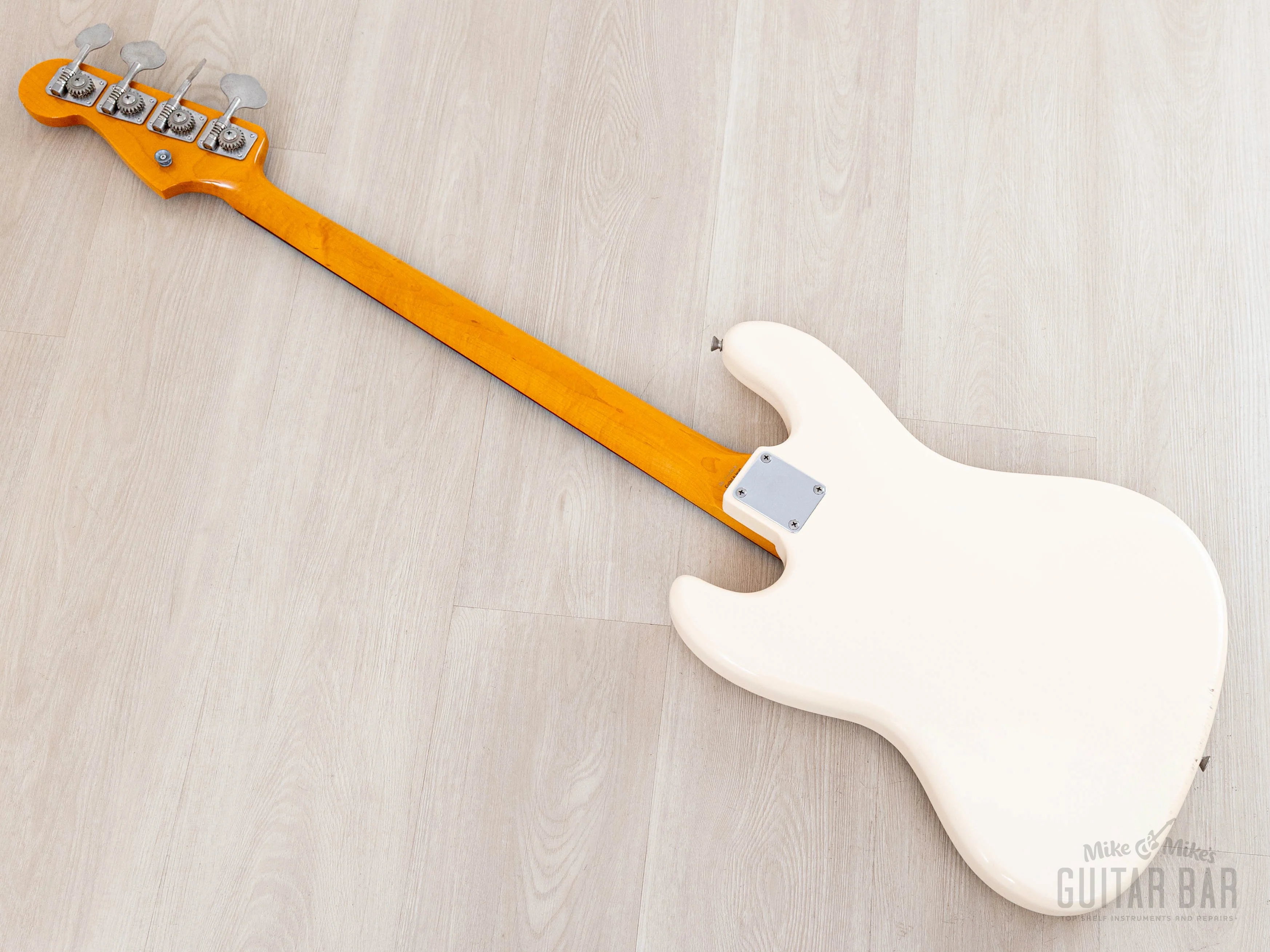 2002 Fender Jazz Bass ‘62 Vintage Reissue JB62-58 Olympic White, Japan CIJ - Image 12