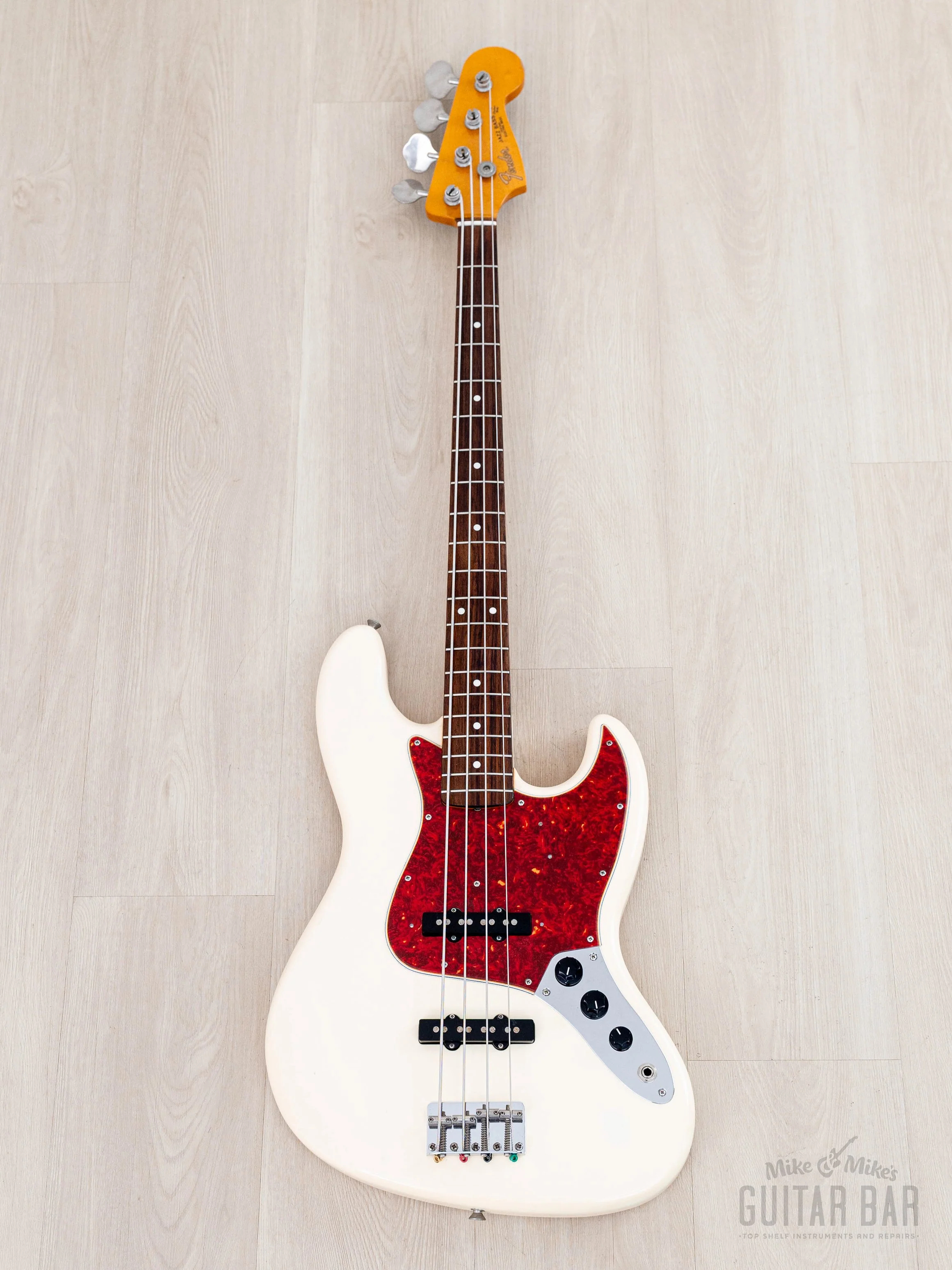 2002 Fender Jazz Bass ‘62 Vintage Reissue JB62-58 Olympic White, Japan CIJ - Image 2