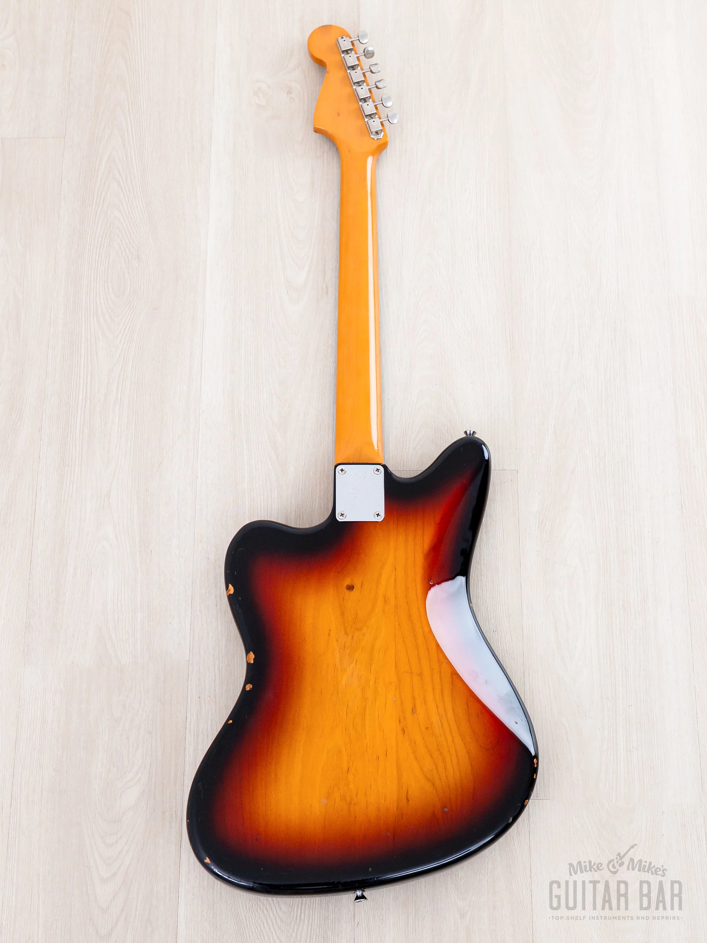 2002 Fender Jazzmaster ‘62 Vintage Reissue JM66-80 Sunburst, Japan CIJ - Image 3