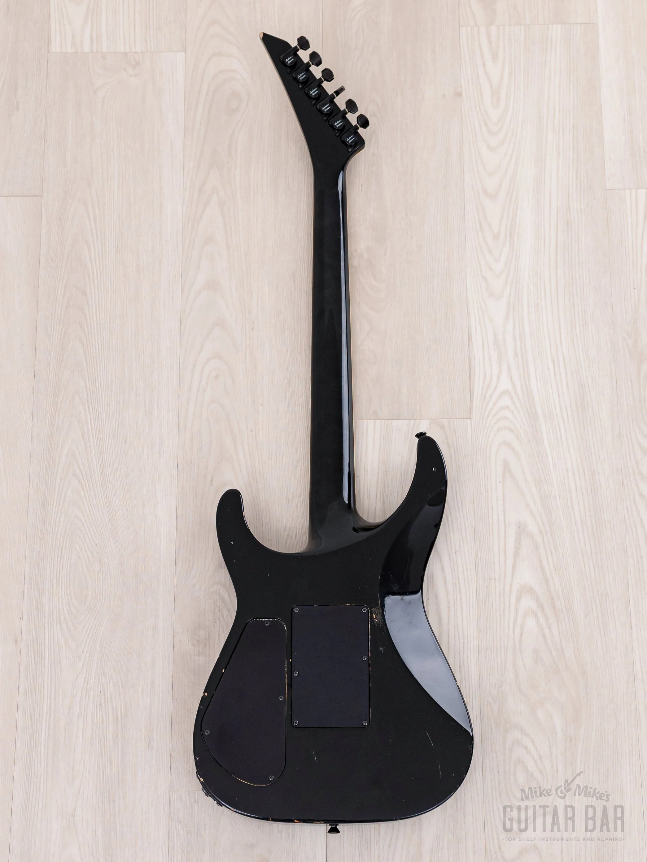 2002 Jackson Stars Soloist SL-J2 Neck Through Guitar Black w/ Seymour Duncan, Floyd Rose & Case - Image 3