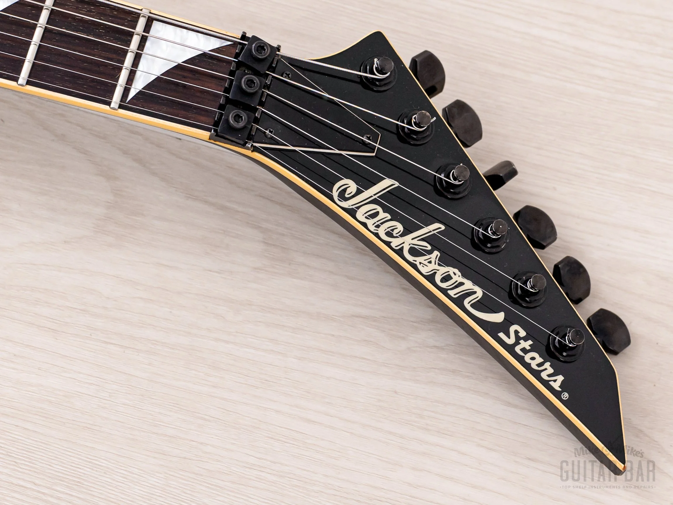 2002 Jackson Stars Soloist SL-J2 Neck Through Guitar Black w/ Seymour Duncan, Floyd Rose & Case - Image 4