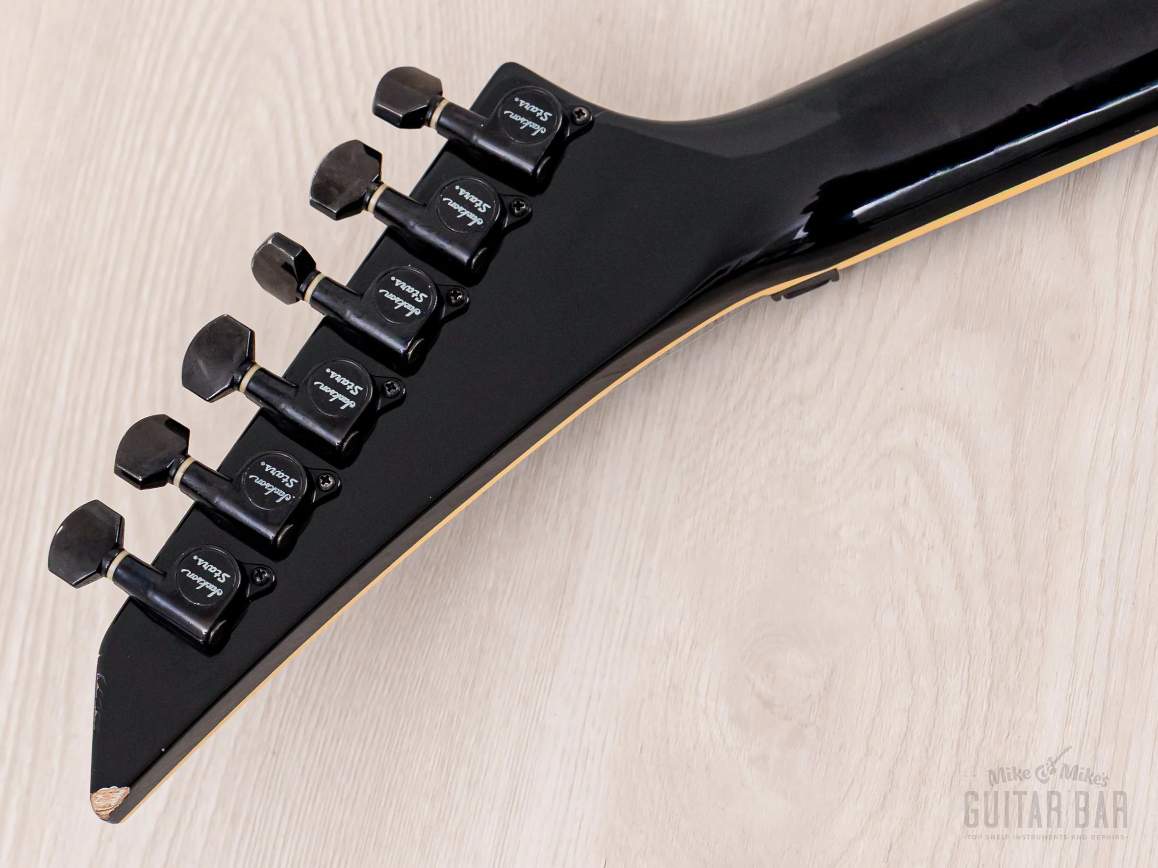 2002 Jackson Stars Soloist SL-J2 Neck Through Guitar Black w/ Seymour Duncan, Floyd Rose & Case - Image 5