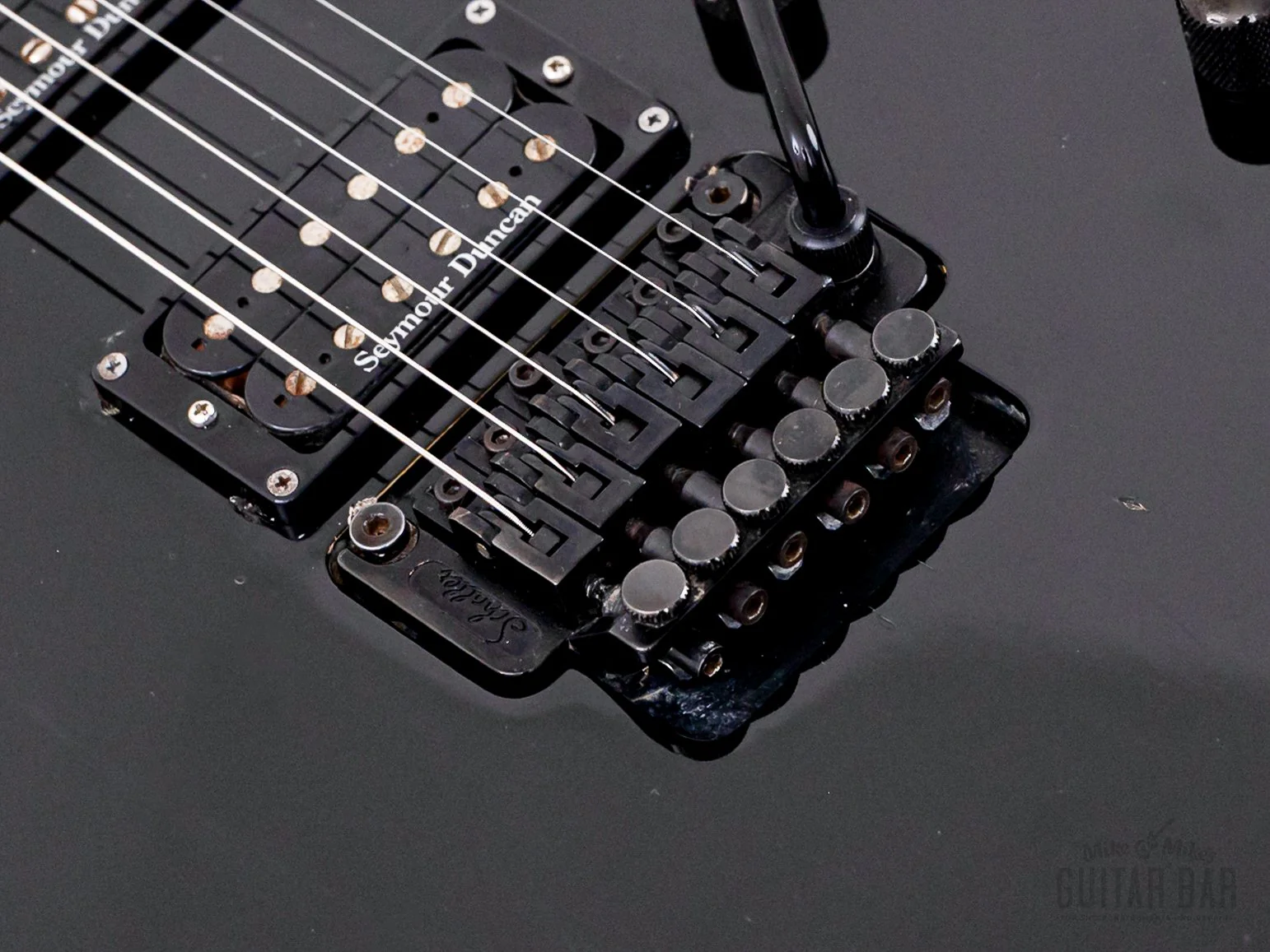 2002 Jackson Stars Soloist SL-J2 Neck Through Guitar Black w/ Seymour Duncan, Floyd Rose & Case - Image 8