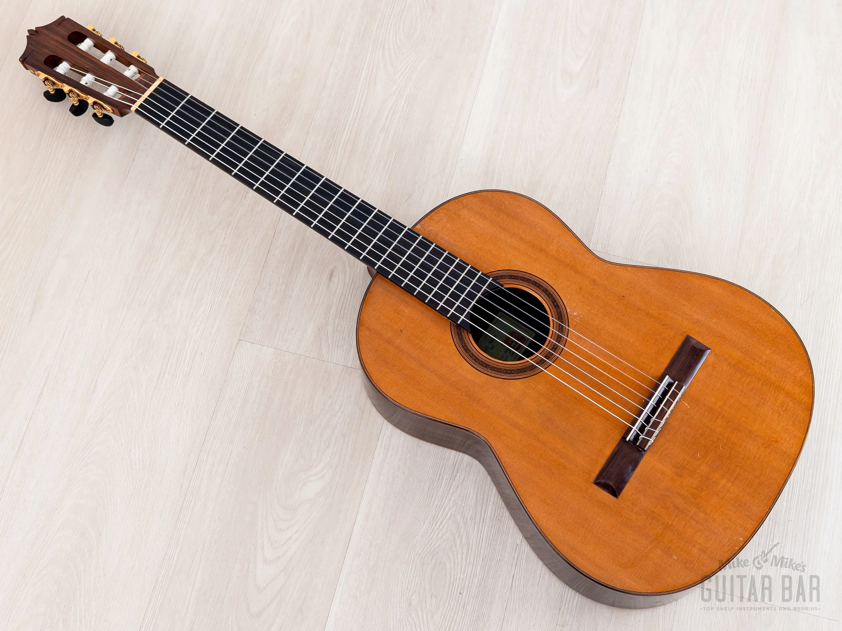 2003 Masaji Nobe Prime Classical Guitar, Spruce + Rosewood w/ Case - Image 13