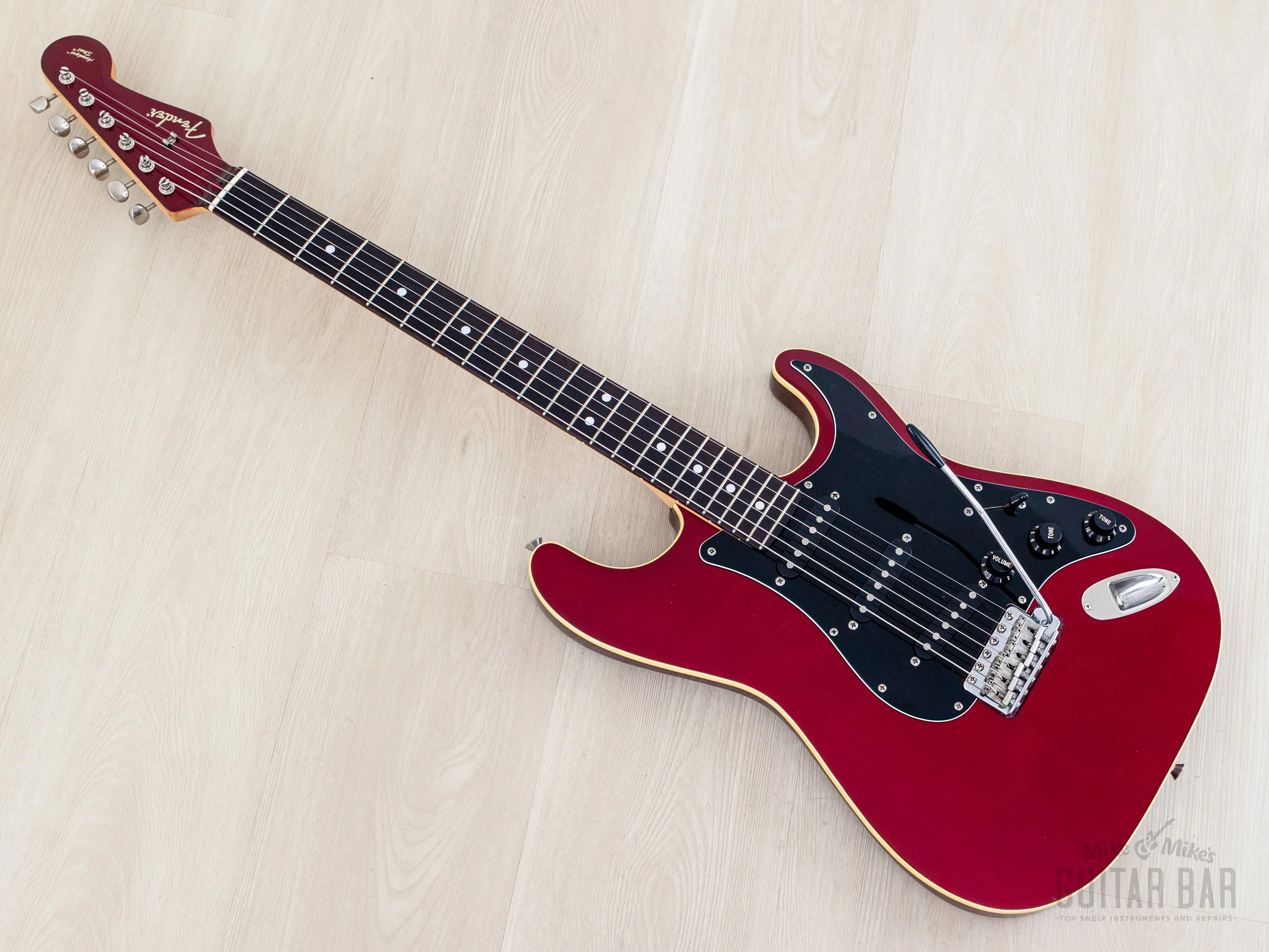2004 Fender Aerodyne Stratocaster AST-65 Electric Guitar Candy Apple Red w/ Hangtags, Japan CIJ - Image 12