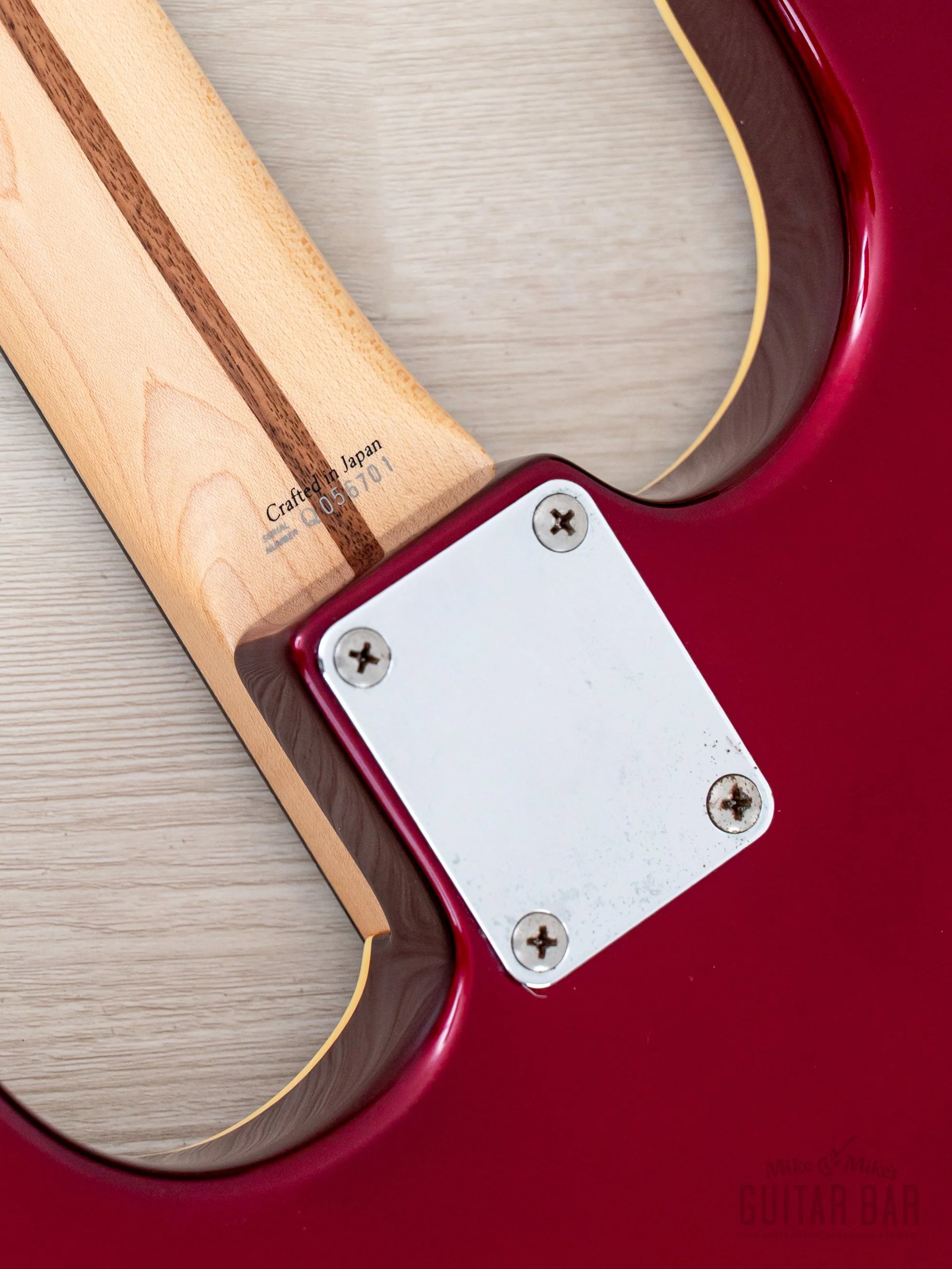 2004 Fender Aerodyne Stratocaster AST-65 Electric Guitar Candy Apple Red w/ Hangtags, Japan CIJ - Image 16