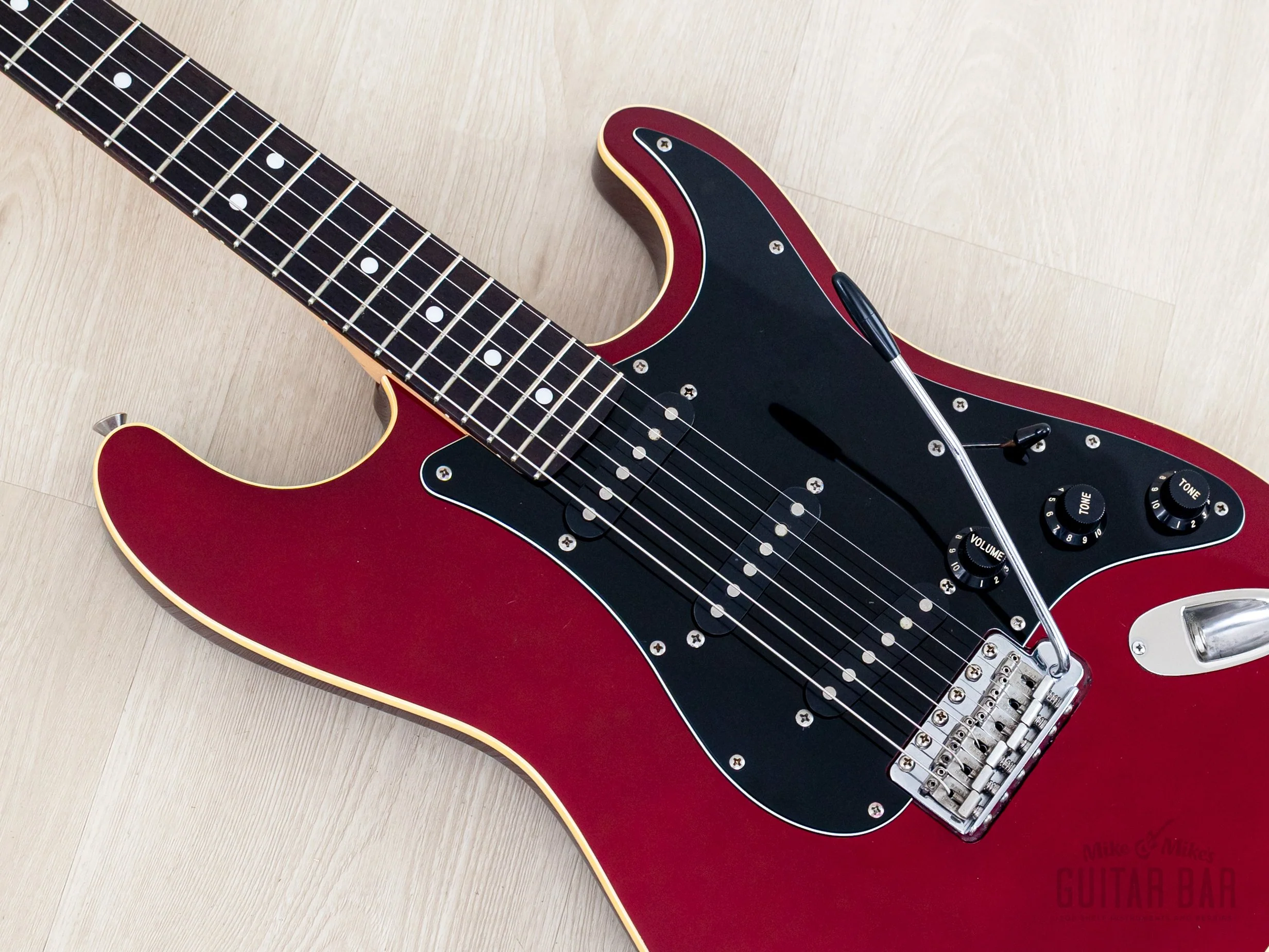 2004 Fender Aerodyne Stratocaster AST-65 Electric Guitar Candy Apple Red w/ Hangtags, Japan CIJ - Image 7