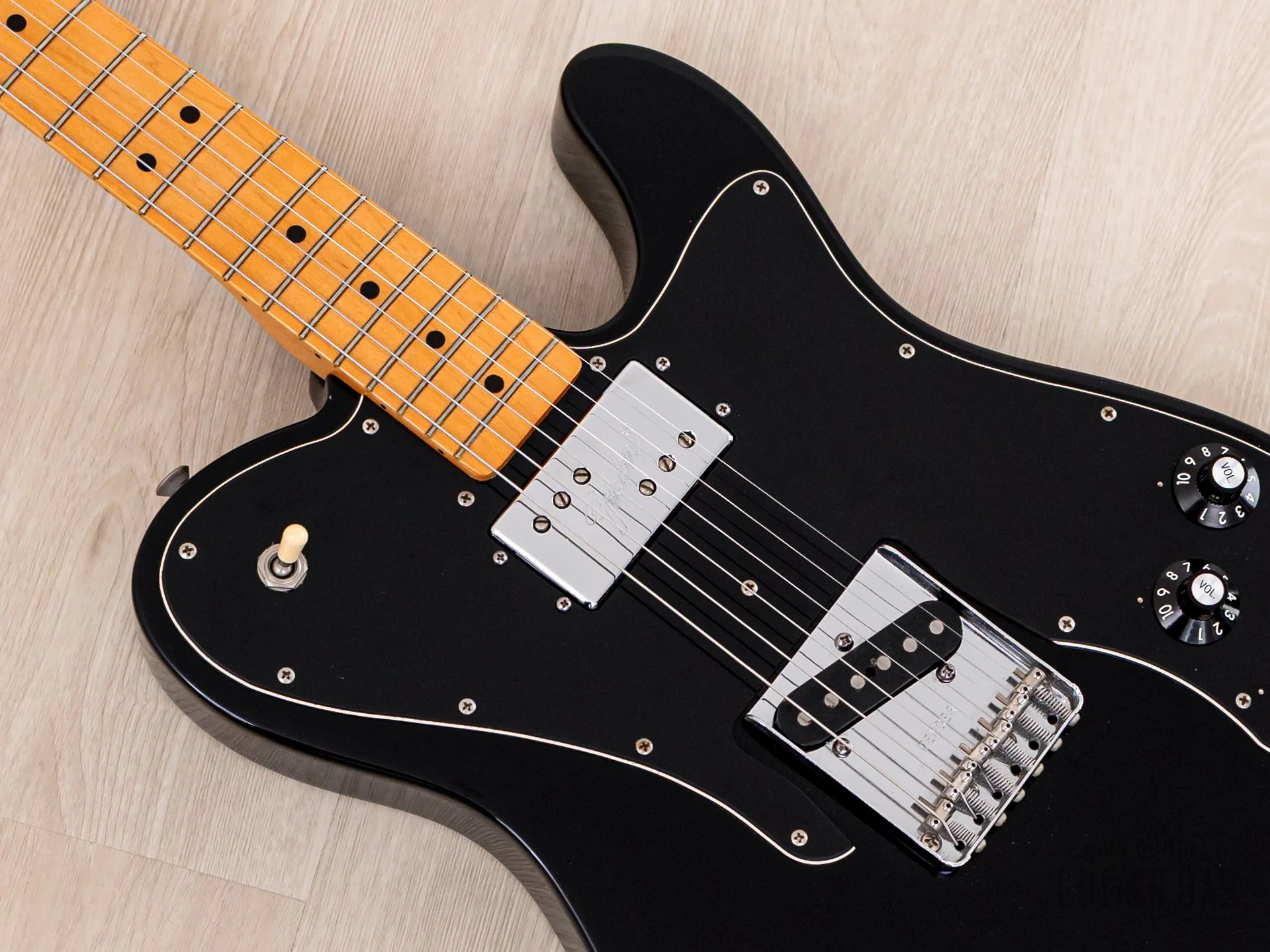 2004 Fender American Vintage '72 Telecaster Custom FSR Black Near-Mint w/ Case & Tag, Wide Range - Image 7