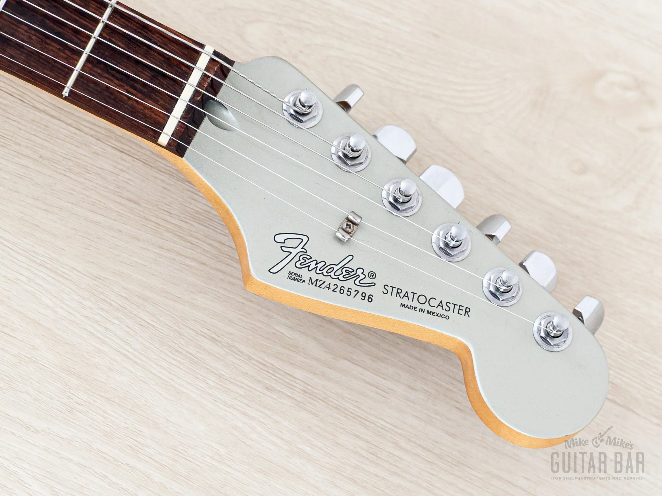 2004 Fender + MJT Stratocaster Partscaster Limited Edition CME Neck & Inca Silver Relic Body w/ Custom '69 Pickups, Case - Image 4