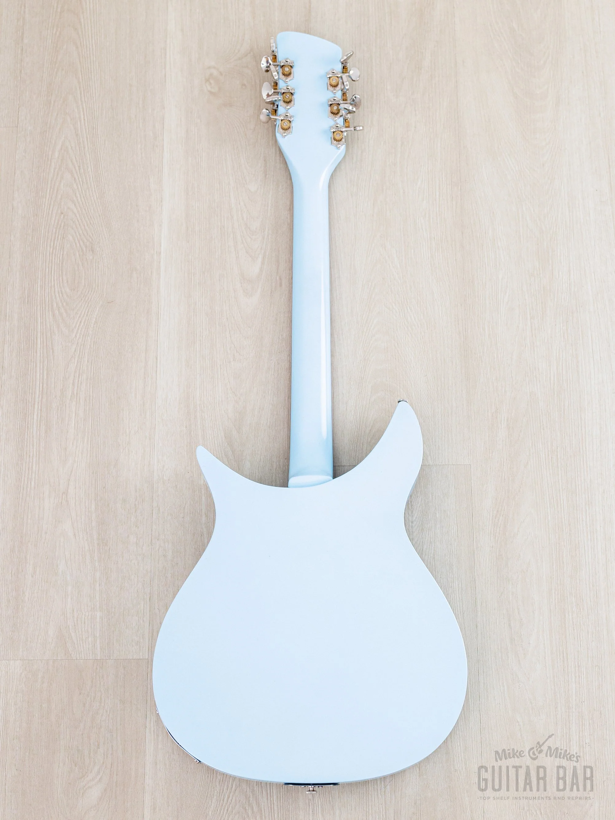 2004 Rickenbacker 325C58/12 12-String Blue Boy F Hole w/ Roger McGuinn Compressor & Case, 325/12 - Image 3