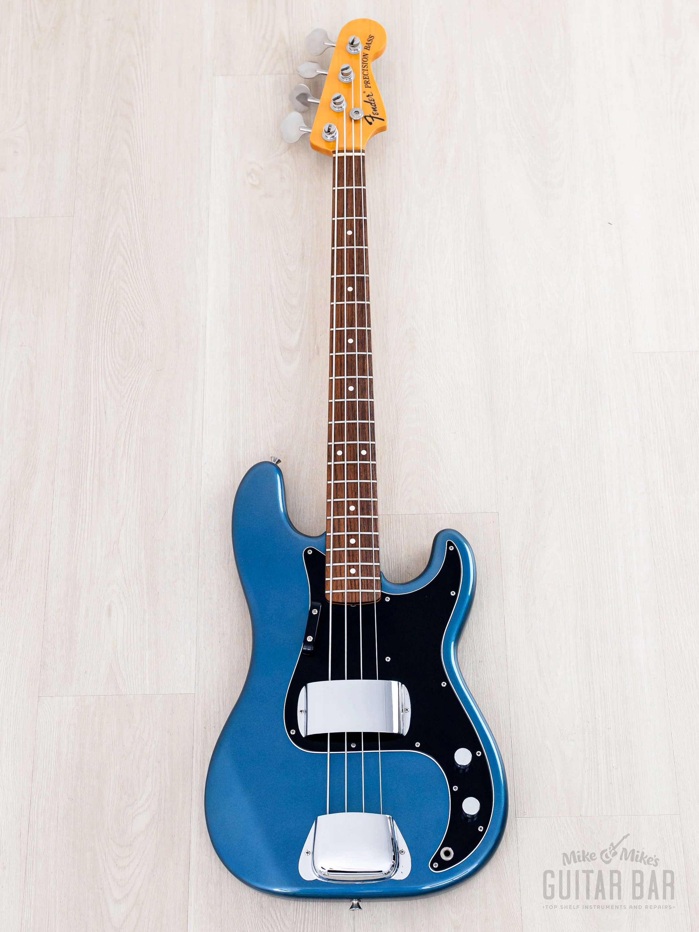 2005 Fender Precision Bass '70 Vintage Reissue PB70-70US Lake Placid Blue Near-Mint w/ Hangtags, Japan CIJ - Image 2
