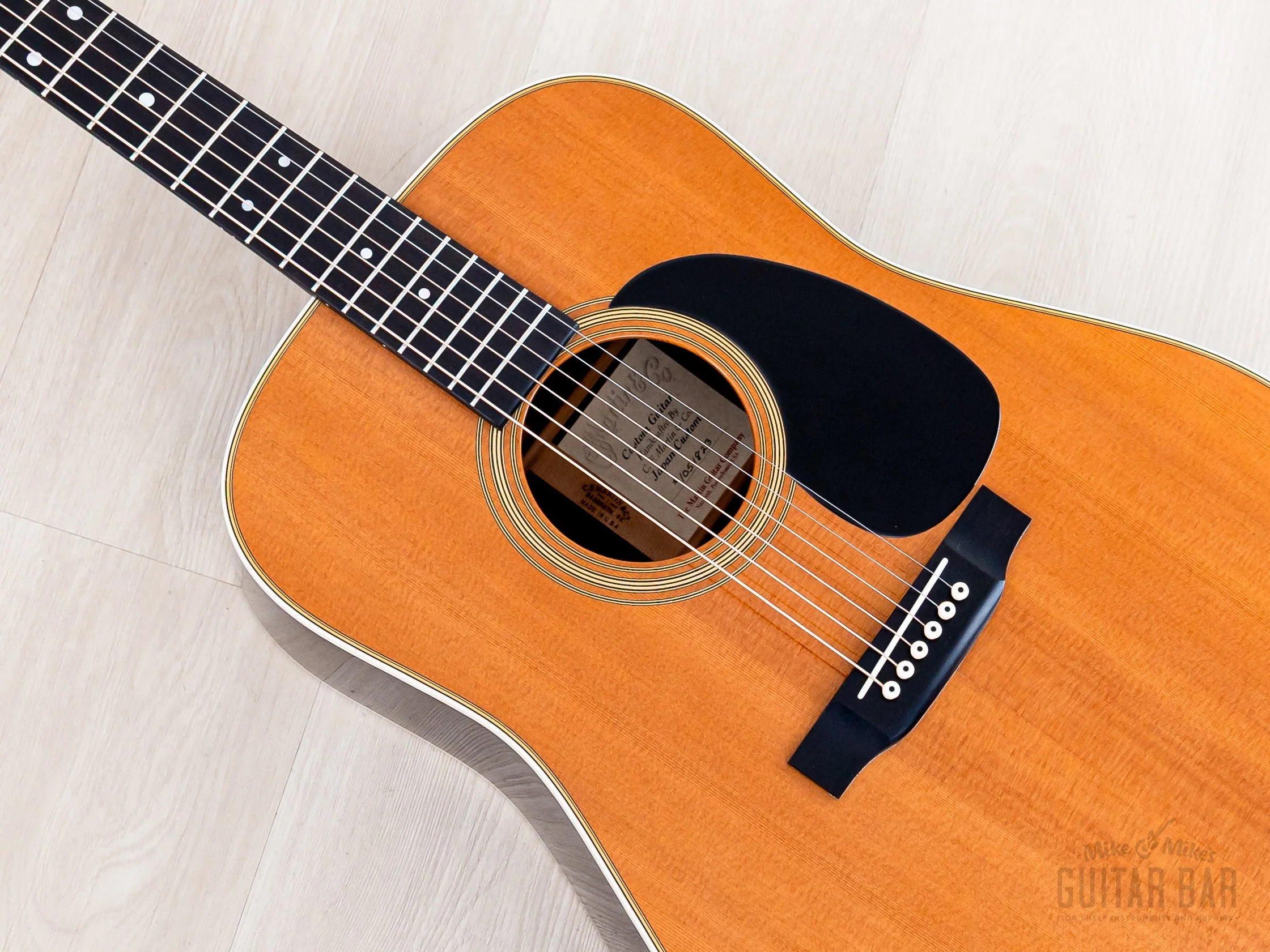 2005 Martin Custom D-28 JPTC Japan Traditional Collection, Near-Mint w/ Case, Hangtags - Image 9