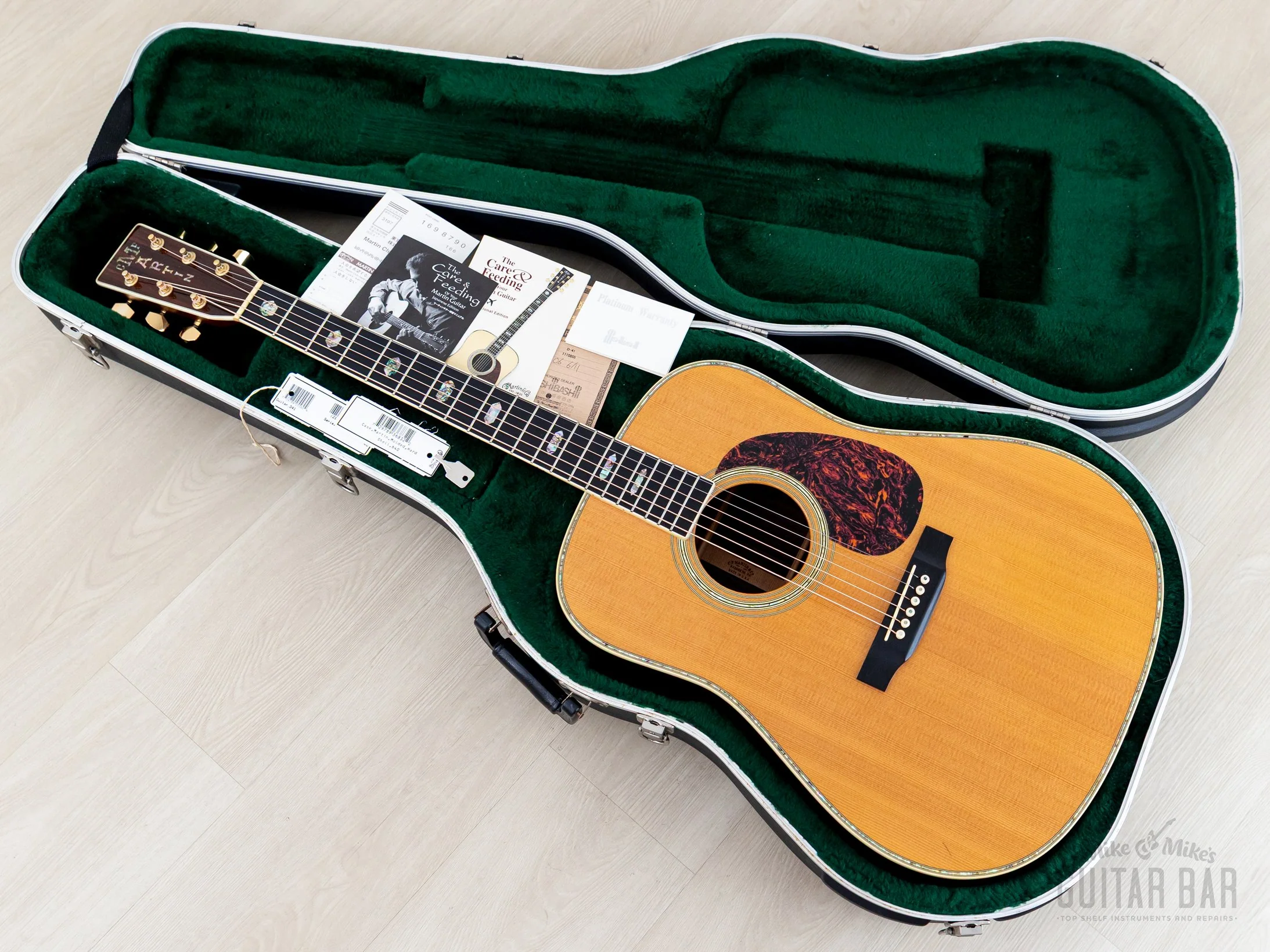 2005 Martin D-41 Dreadnought Acoustic Guitar Near-Mint w/ Case & Tags - Image 21