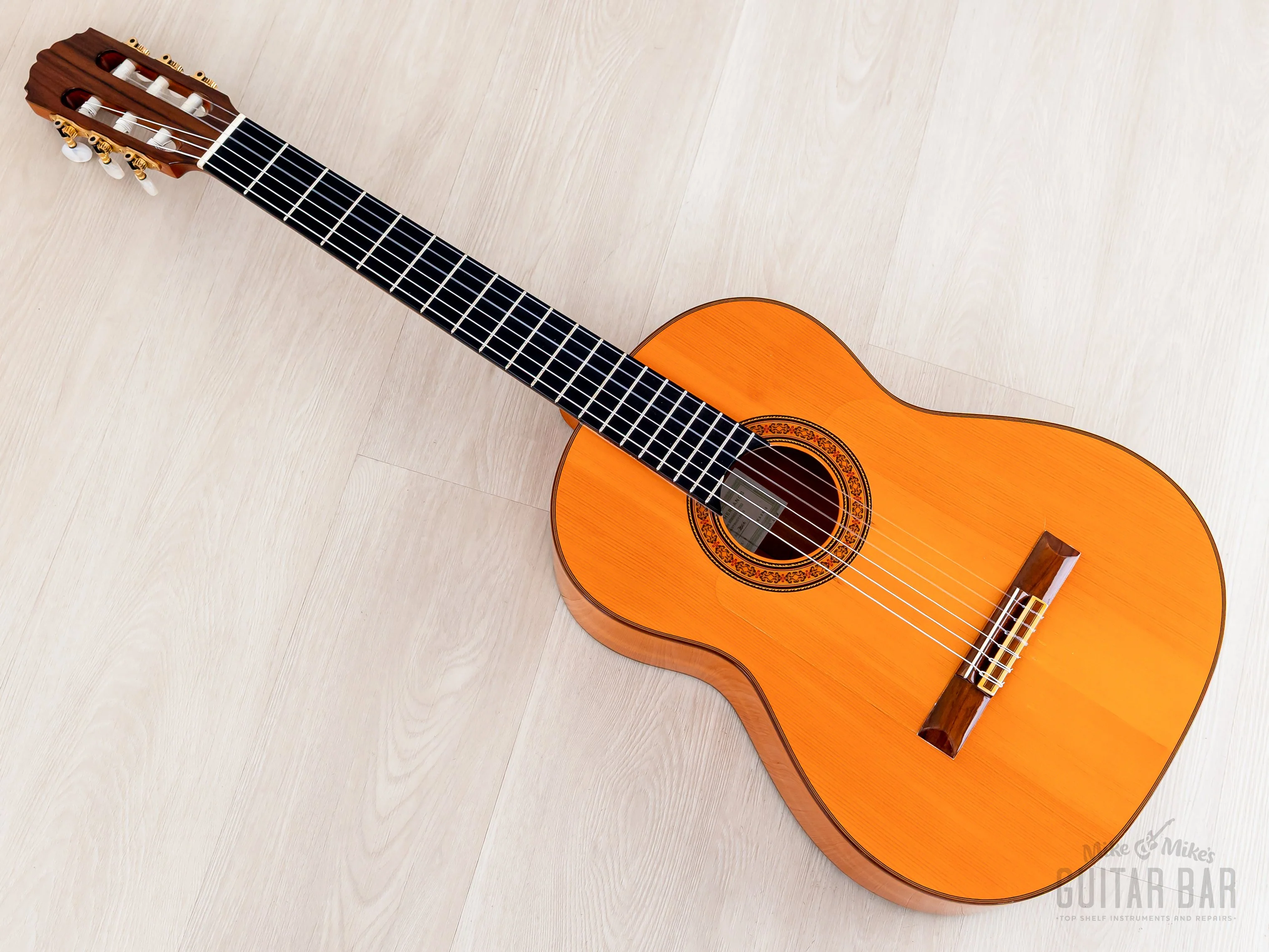 2006 Conde Hermanos Felipe V No. 2 Model A28 Flamenco Guitar, German Spruce + Spanish Cyprus w/ Case - Image 13