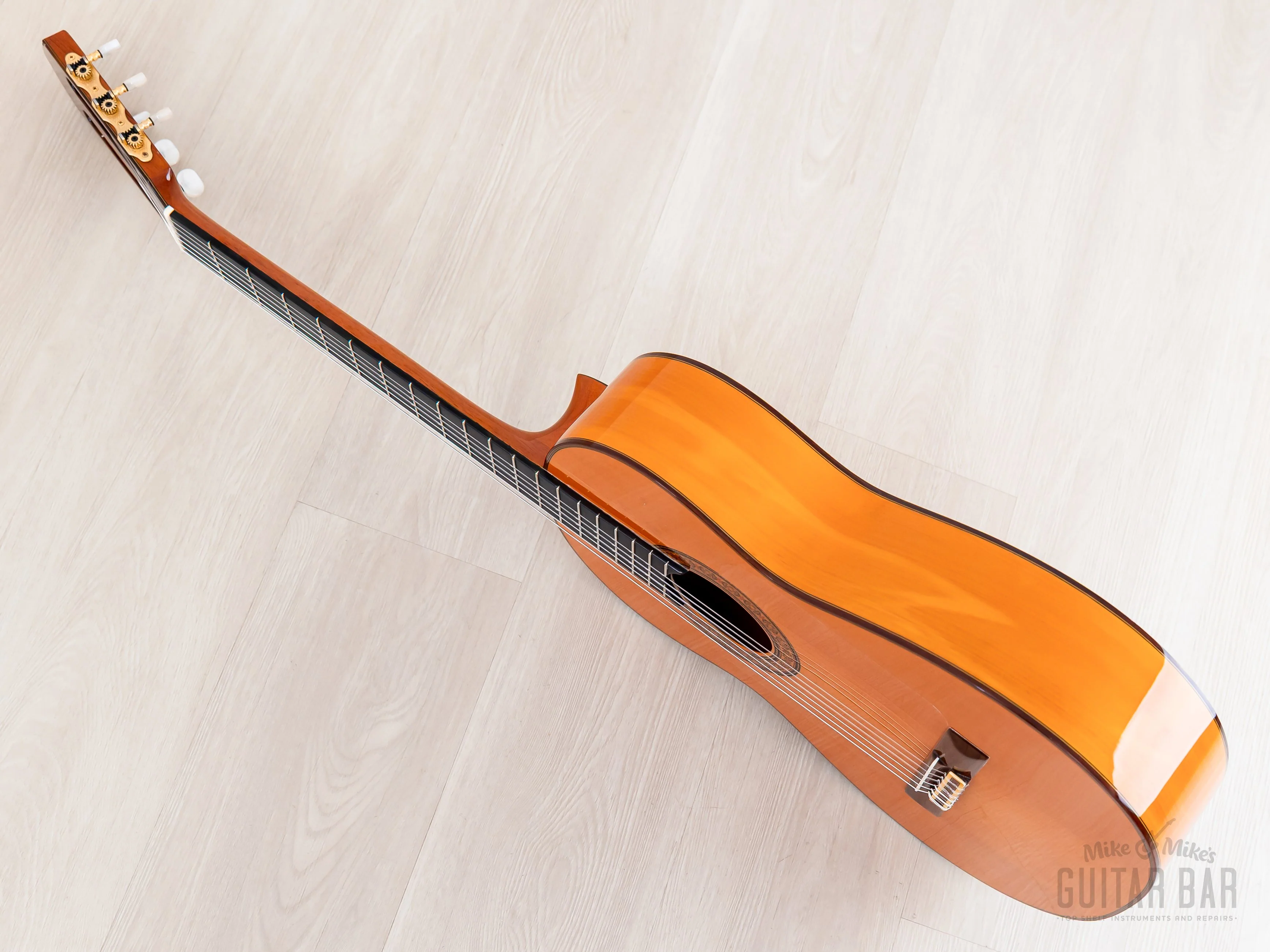 2006 Conde Hermanos Felipe V No. 2 Model A28 Flamenco Guitar, German Spruce + Spanish Cyprus w/ Case - Image 14
