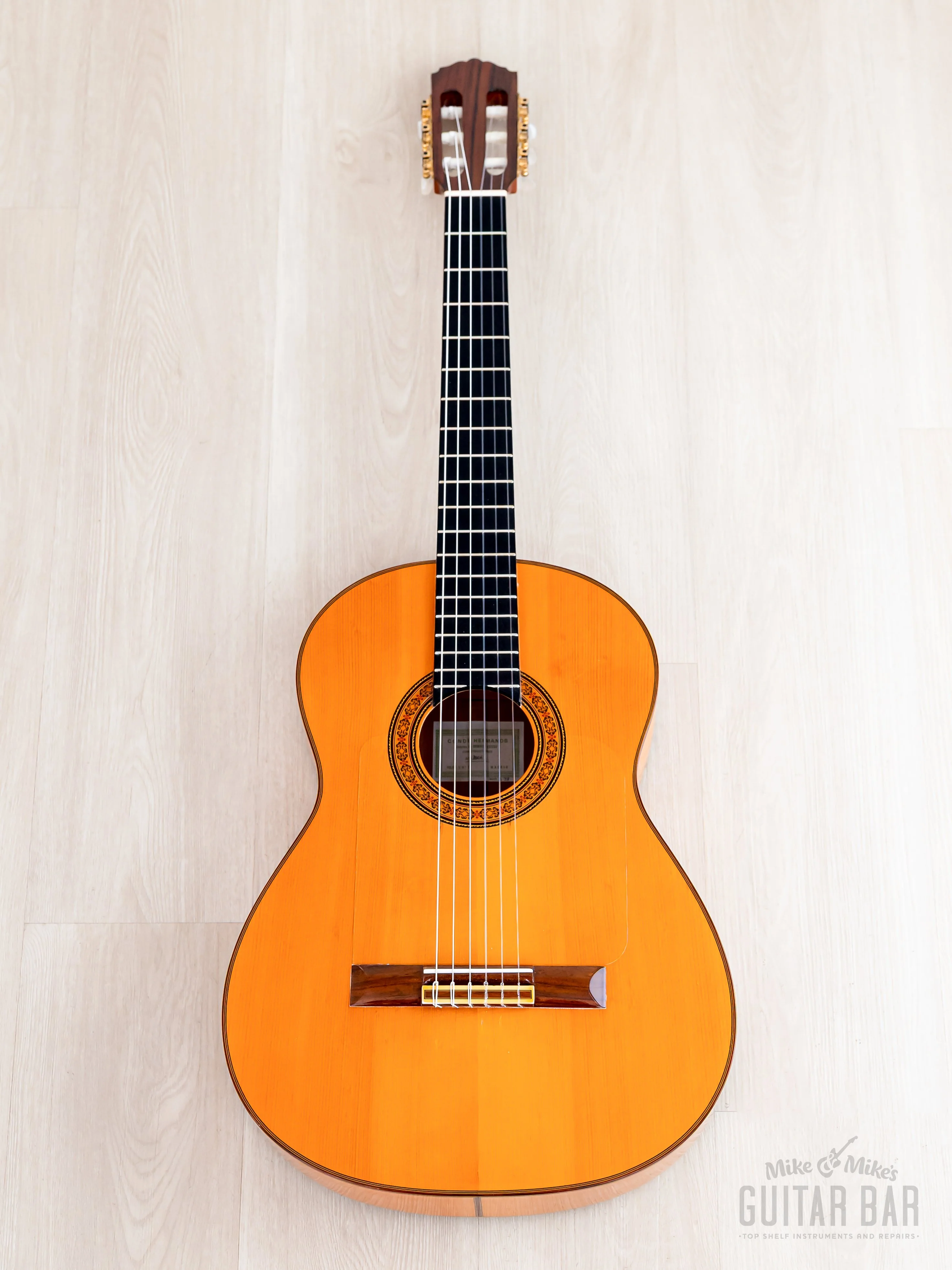 2006 Conde Hermanos Felipe V No. 2 Model A28 Flamenco Guitar, German Spruce + Spanish Cyprus w/ Case - Image 2