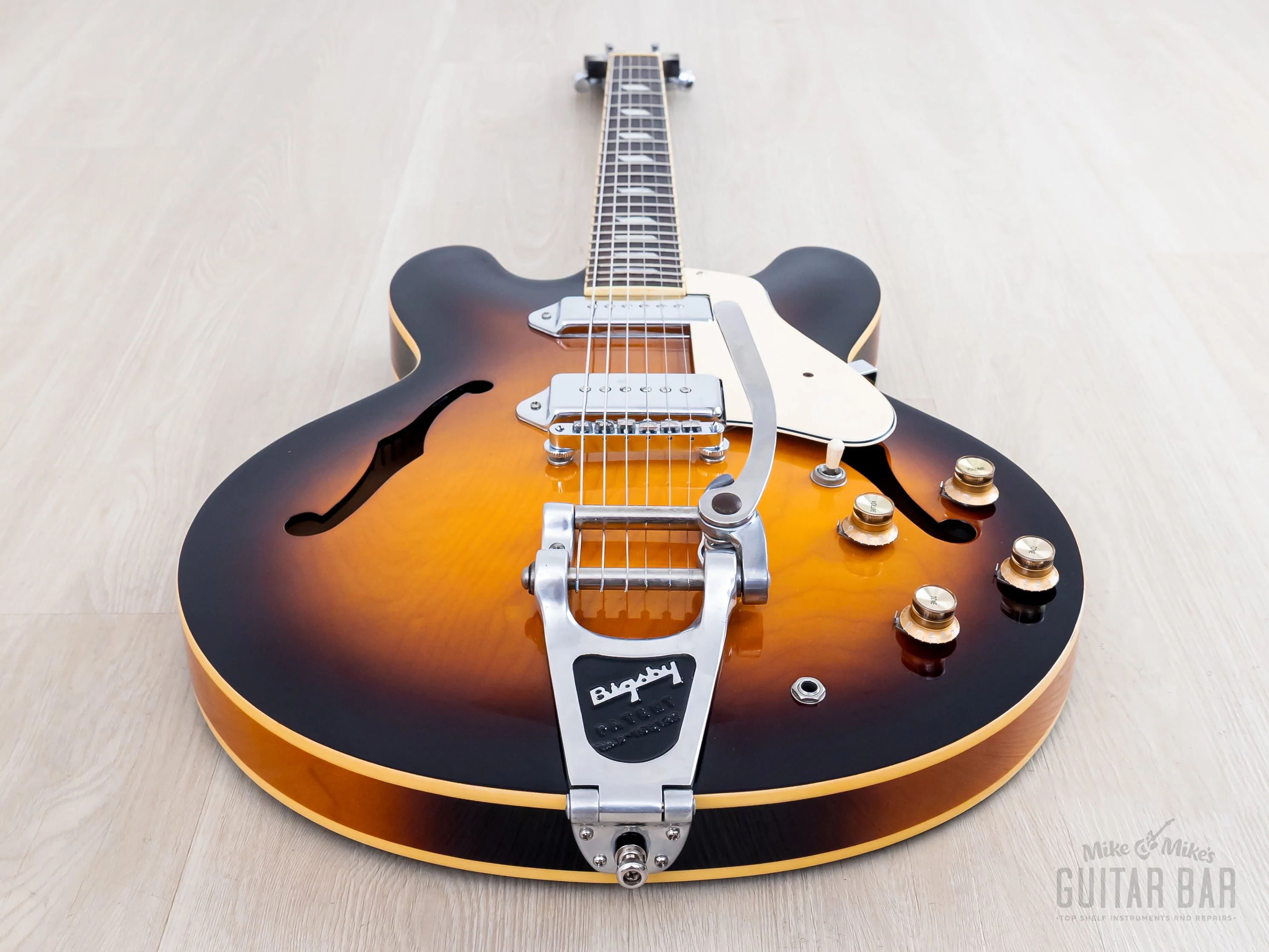 2006 Epiphone Casino Vintage Sunburst w/ USA Bigsby B7 & Case, Peerless - Image 12