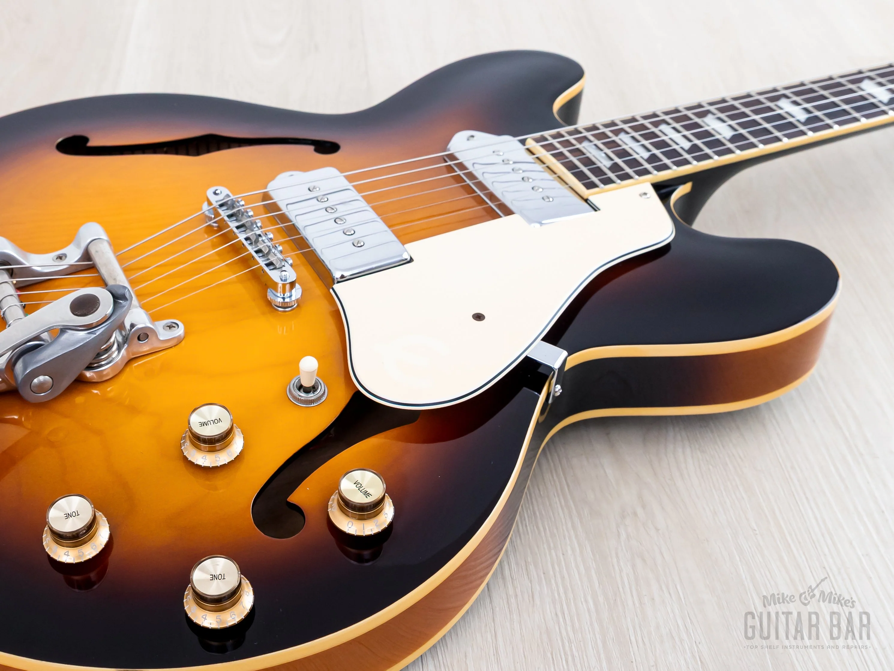 2006 Epiphone Casino Vintage Sunburst w/ USA Bigsby B7 & Case, Peerless - Image 7