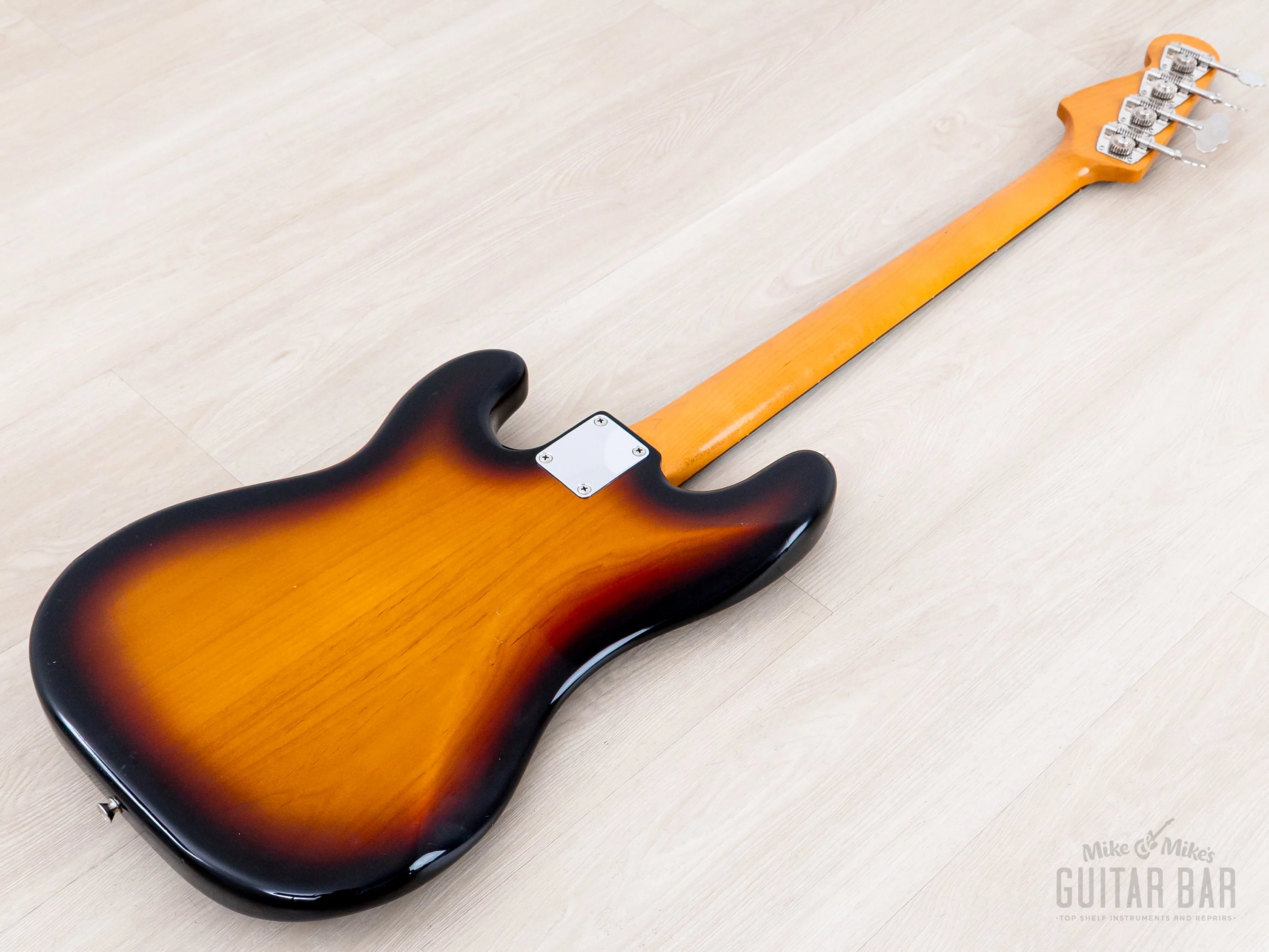 2006 Fender ‘62 Precision Bass DiMarzio Collection PB62-105DMC Sunburst Lacquer w/ USA Pickup, Japan CIJ - Image 14