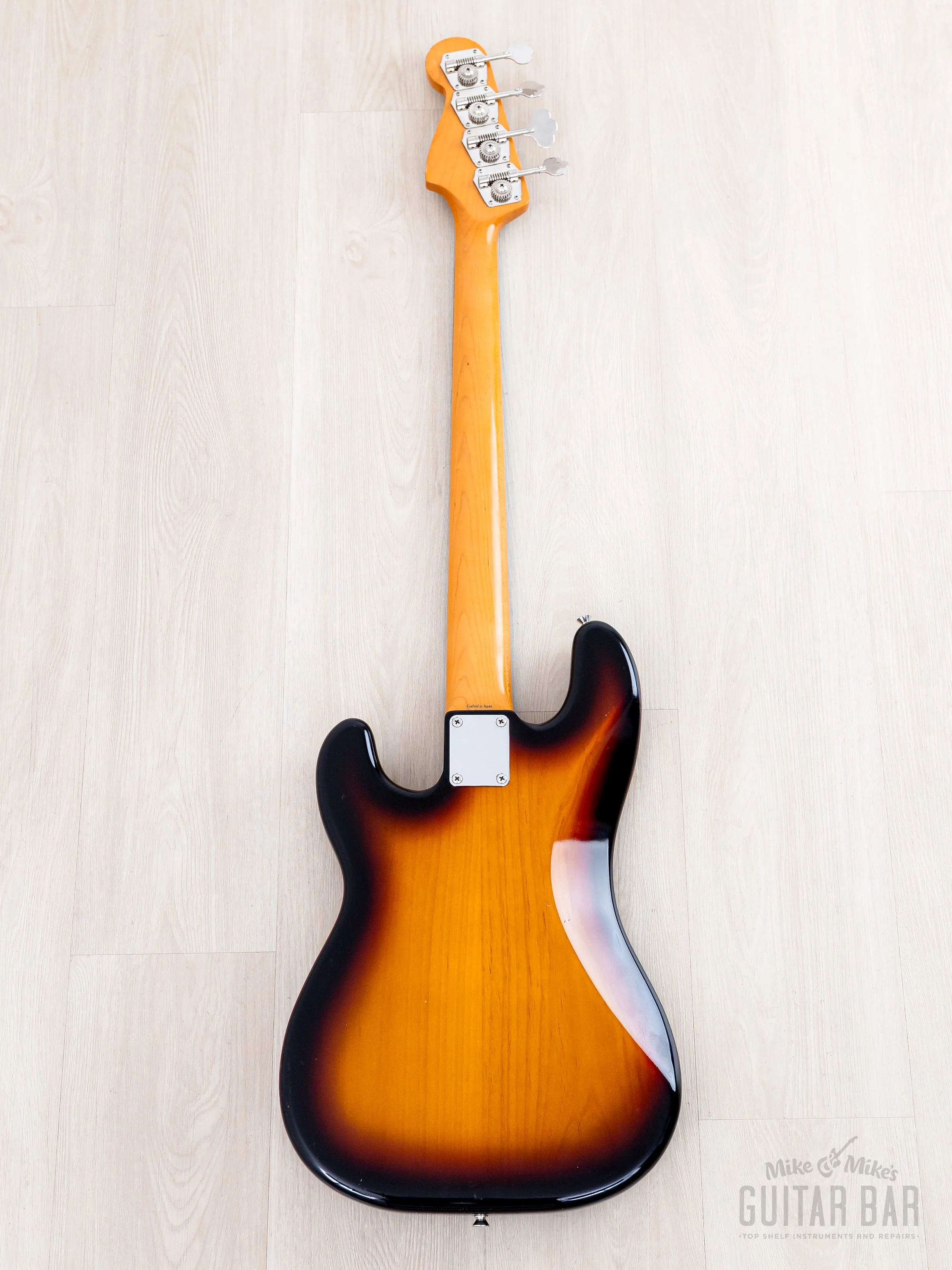 2006 Fender ‘62 Precision Bass DiMarzio Collection PB62-105DMC Sunburst Lacquer w/ USA Pickup, Japan CIJ - Image 3
