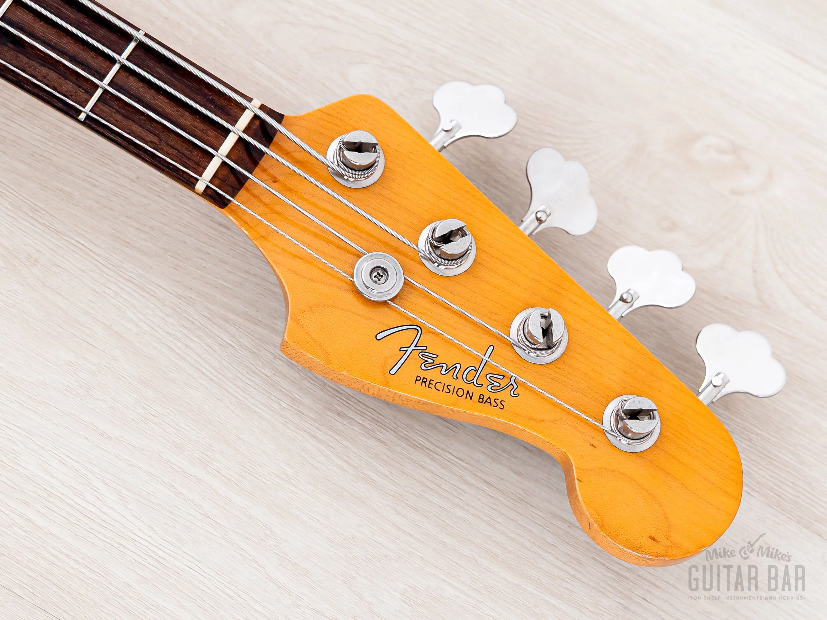 2006 Fender ‘62 Precision Bass DiMarzio Collection PB62-105DMC Sunburst Lacquer w/ USA Pickup, Japan CIJ - Image 4