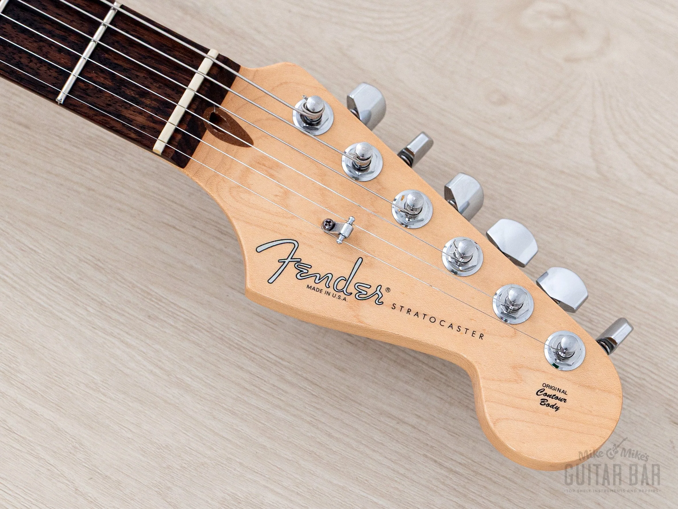 2006 Fender American Stratocaster HH Double Fat Shoreline Gold w/ S1 & Case, Big Apple - Image 4
