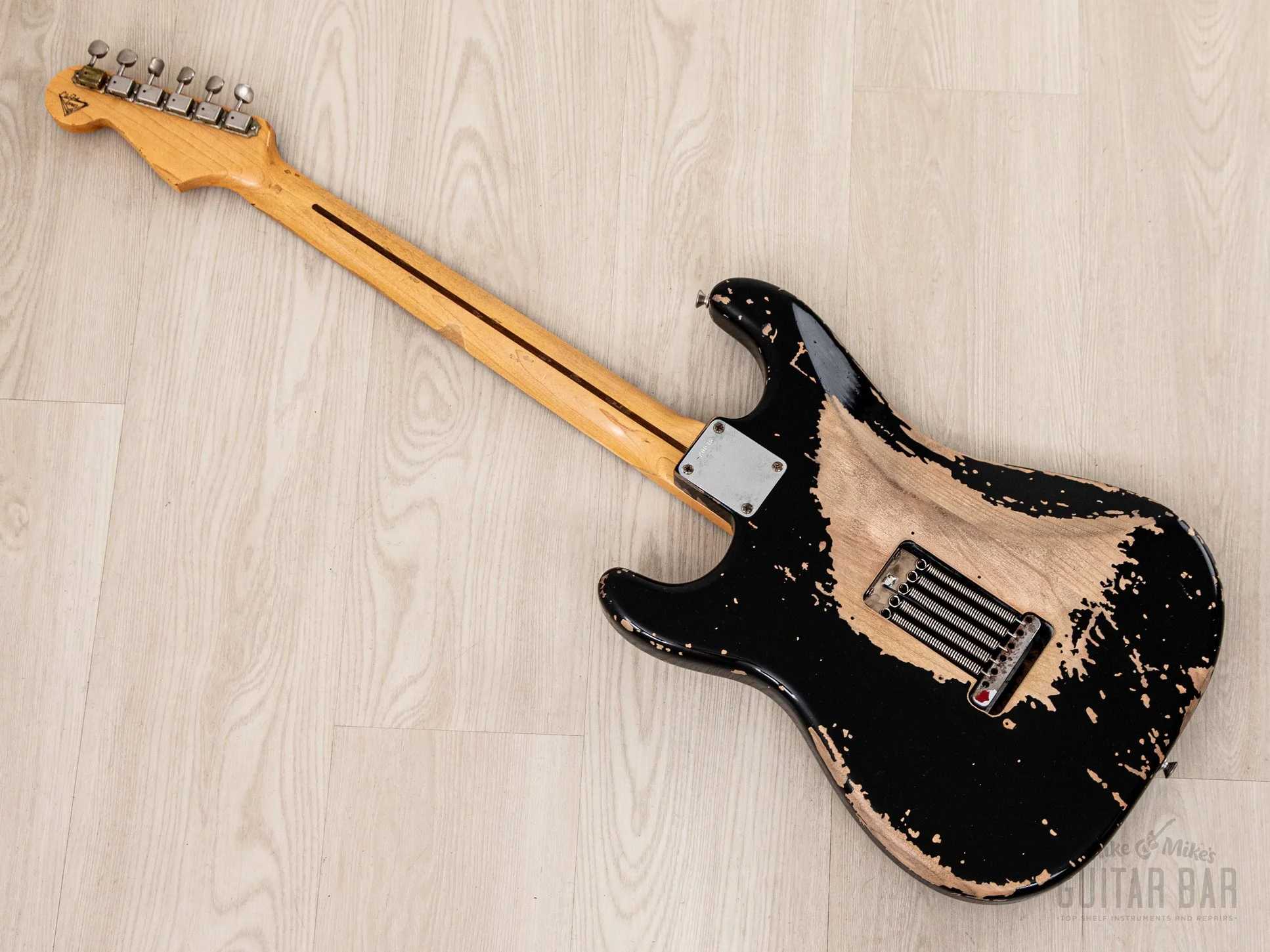 2006 Fender Masterbuilt Chris Fleming Eric Clapton Blackie Tribute Mint w/ Duck Bros Case, Tags, Receipt - Image 13