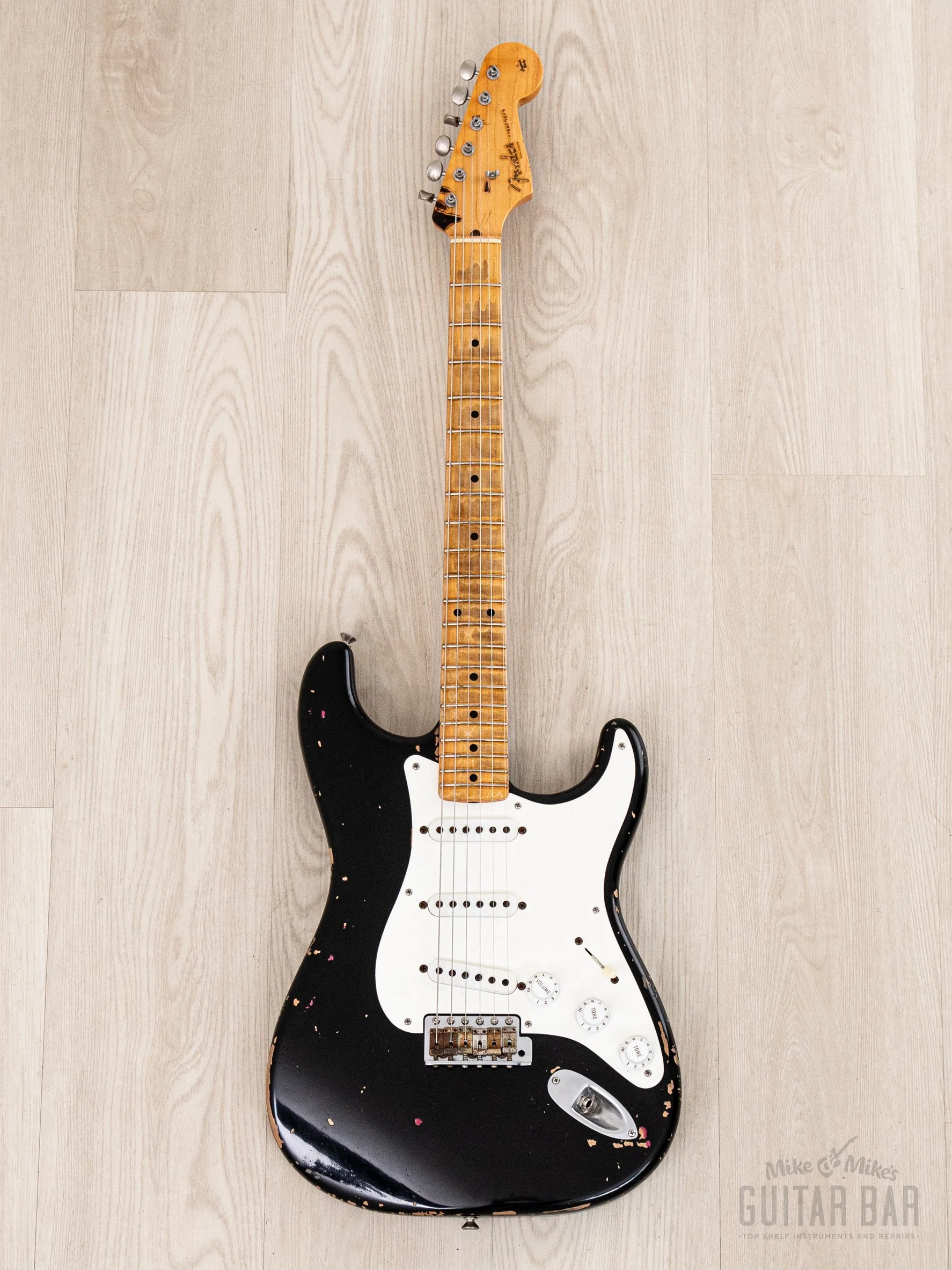 2006 Fender Masterbuilt Chris Fleming Eric Clapton Blackie Tribute Mint w/ Duck Bros Case, Tags, Receipt - Image 2