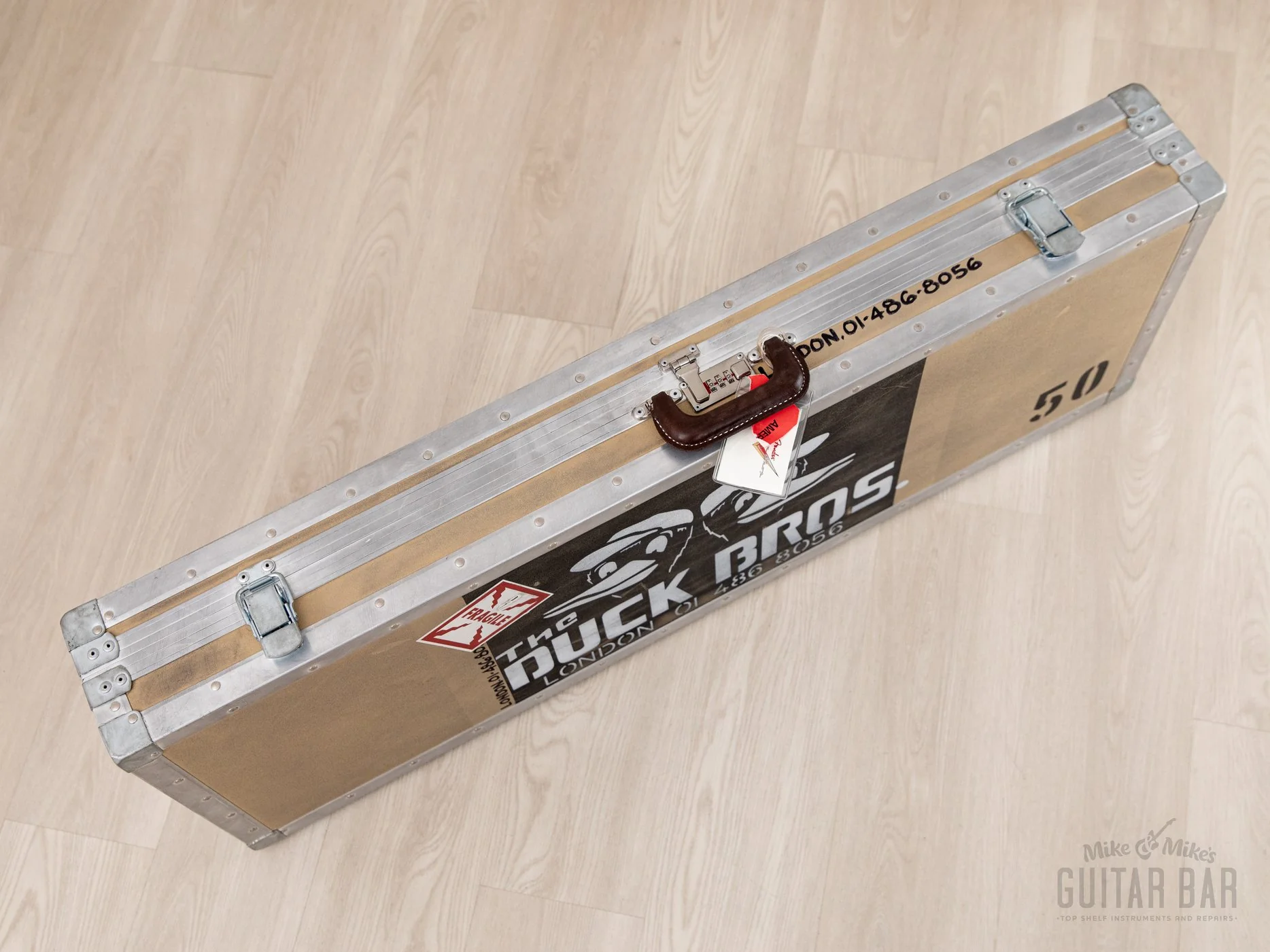2006 Fender Masterbuilt Chris Fleming Eric Clapton Blackie Tribute Mint w/ Duck Bros Case, Tags, Receipt - Image 21